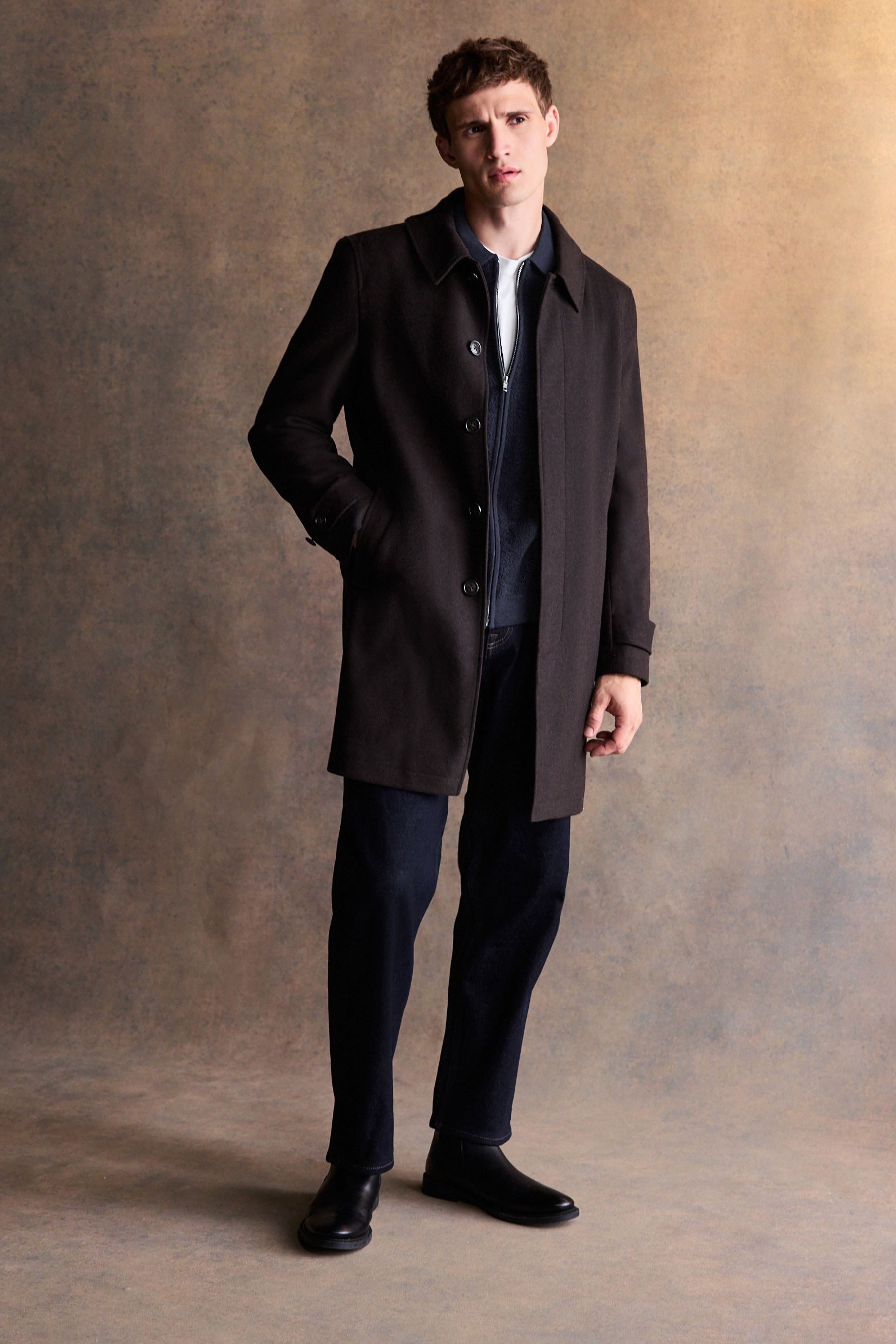 Next Wollmantel Mac-Mantel aus Wollgemisch (1-tlg)