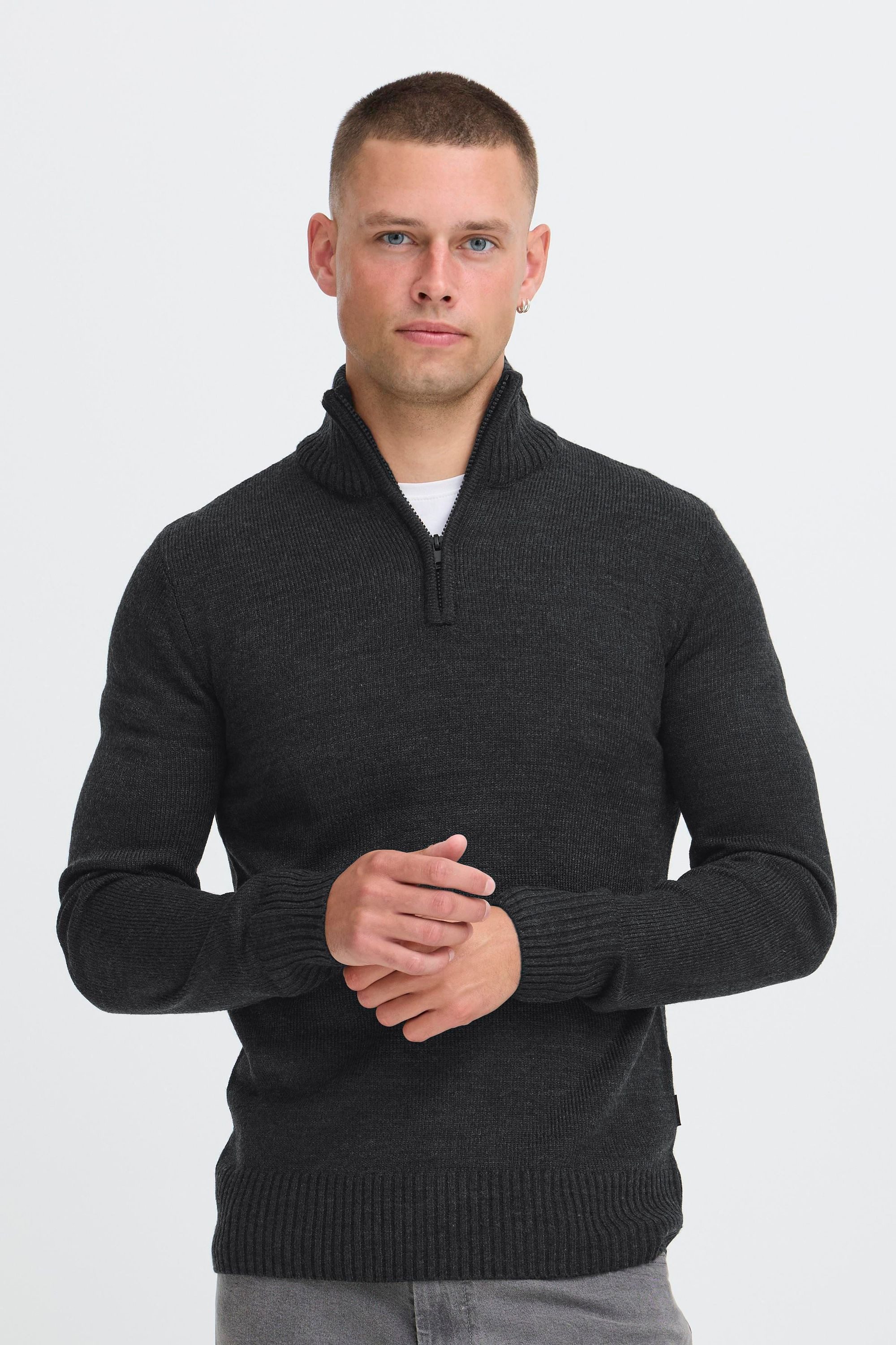 Blend Troyer BHRyce Stilvoller Troyer mit Reißverschluss günstig online kaufen