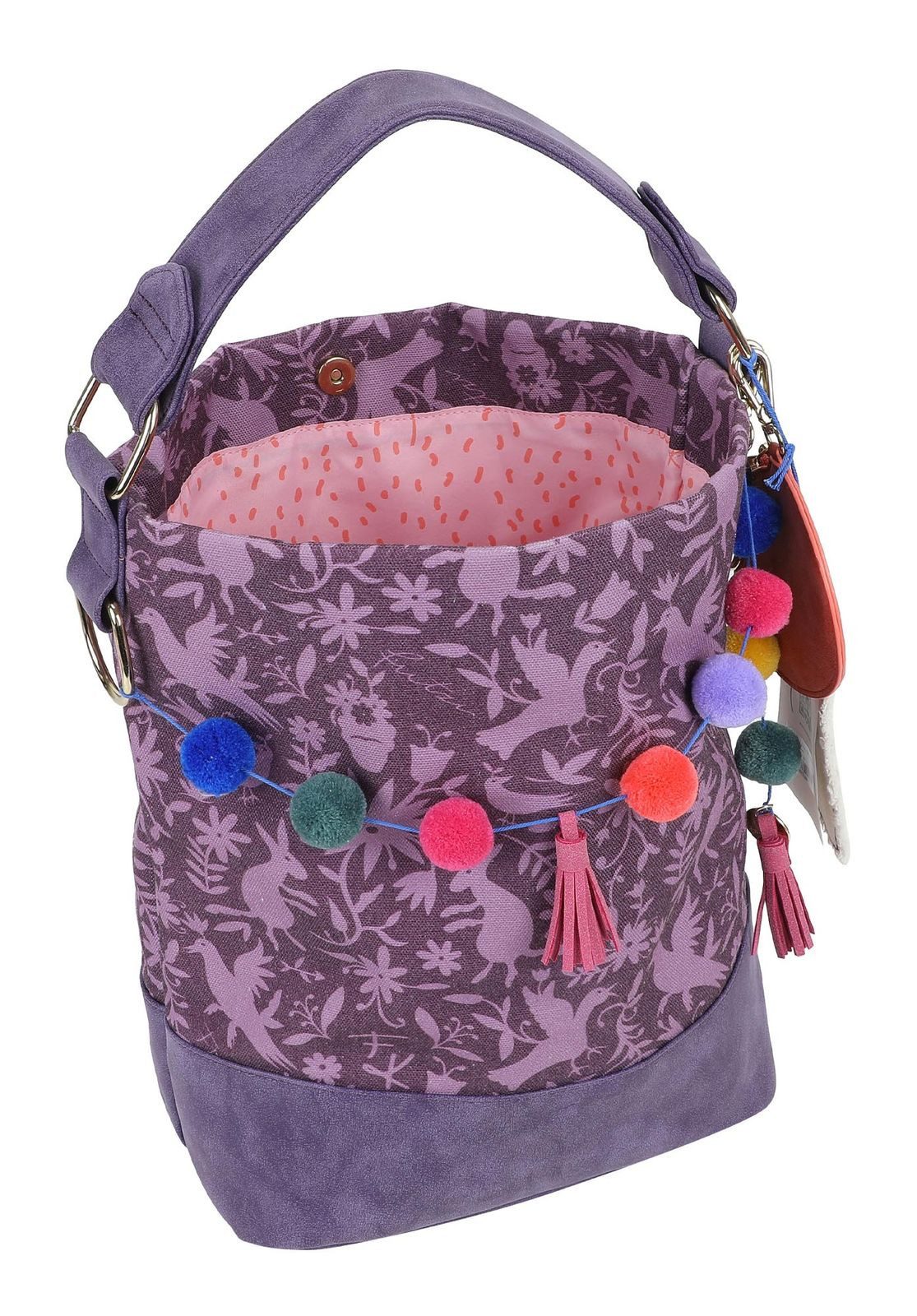 Fritzi aus Preußen Schultertasche Fritzi x Frida Kahlo Limited Canvas Hobo Bag (Set, 2-tlg) – Bild 5 von 5