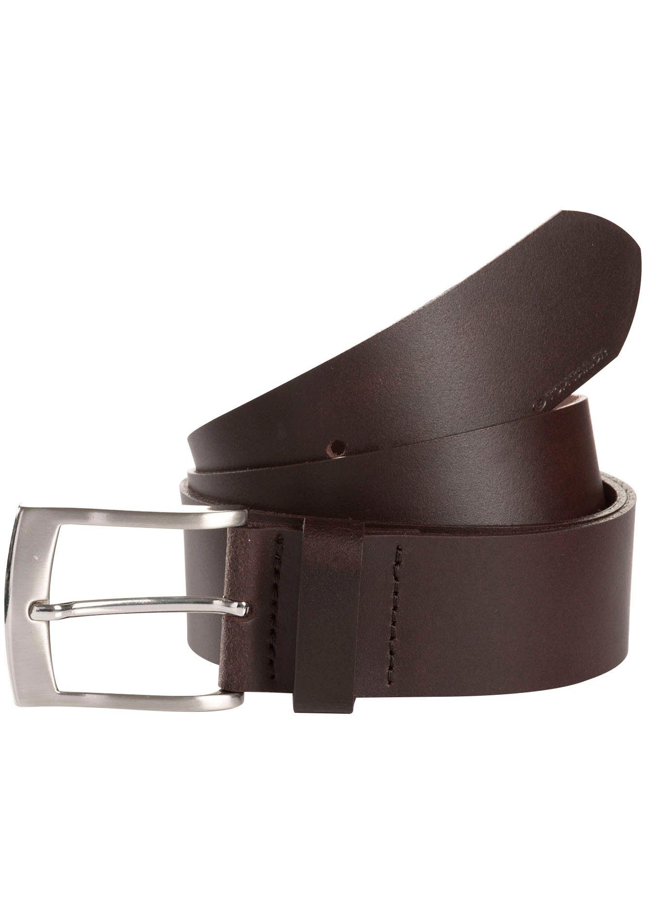 TOM TAILOR Ledergürtel TTANDREW 4 cm günstig online kaufen