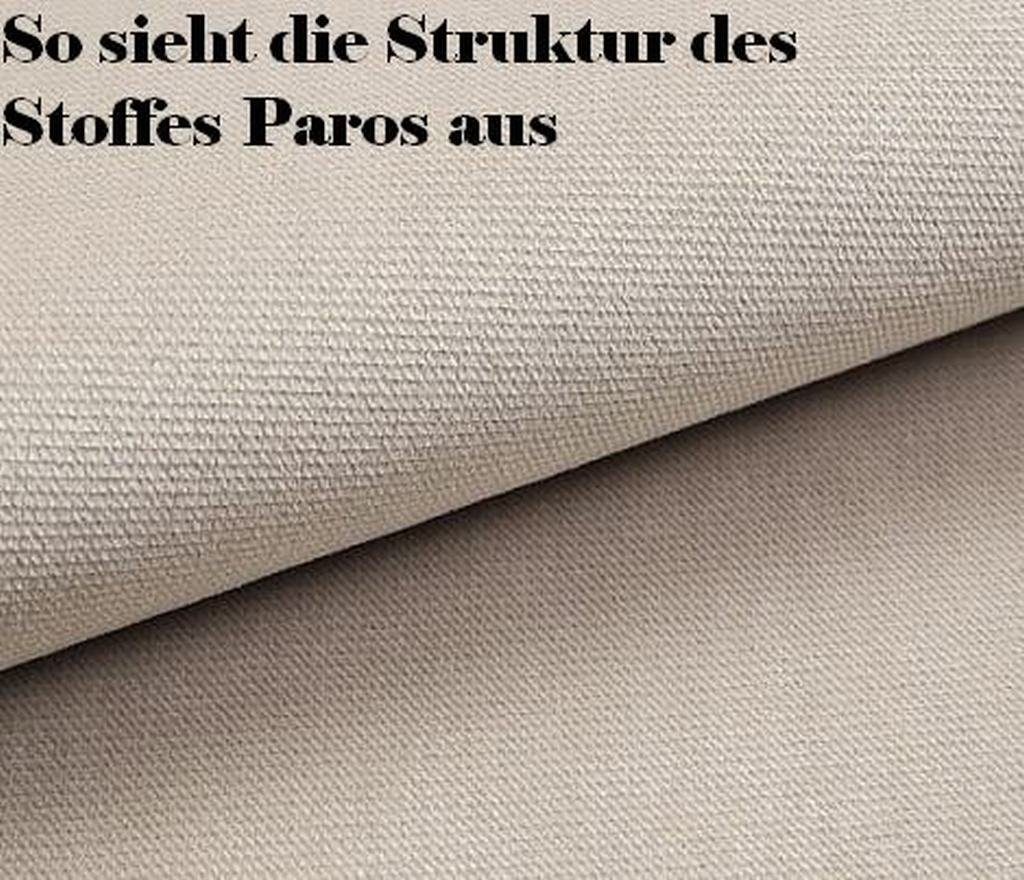 Ecksofa Paros_02 und Laurence Schlaffunktion Ecksofa Modernes mit Dich Möbel Bettkasten für