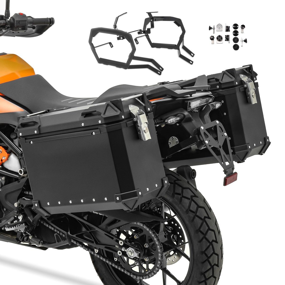 Kofferset Alu-Koffer + Kofferträger für KTM 1290 Super Adventure R / S 17-20 XW3