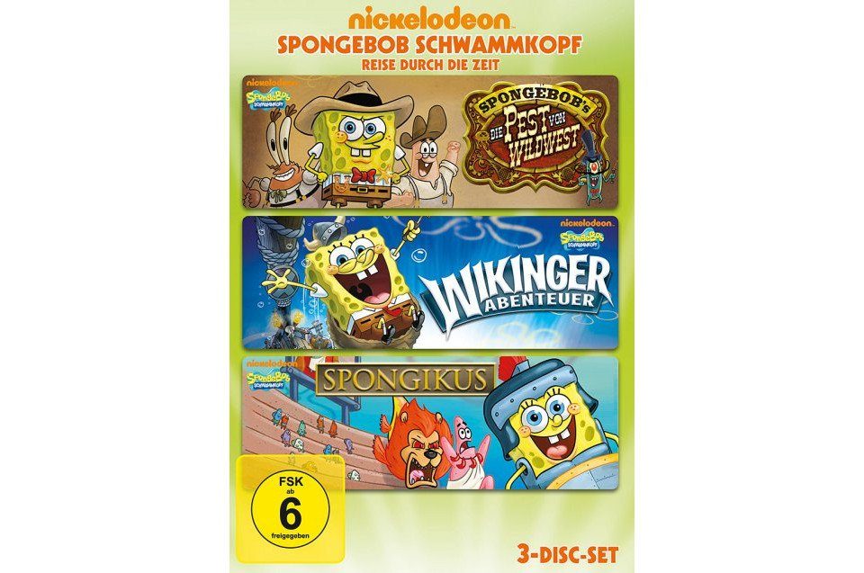 Paramount DVDRohling SpongeBob Schwammkopf Reise durch die Zeit
