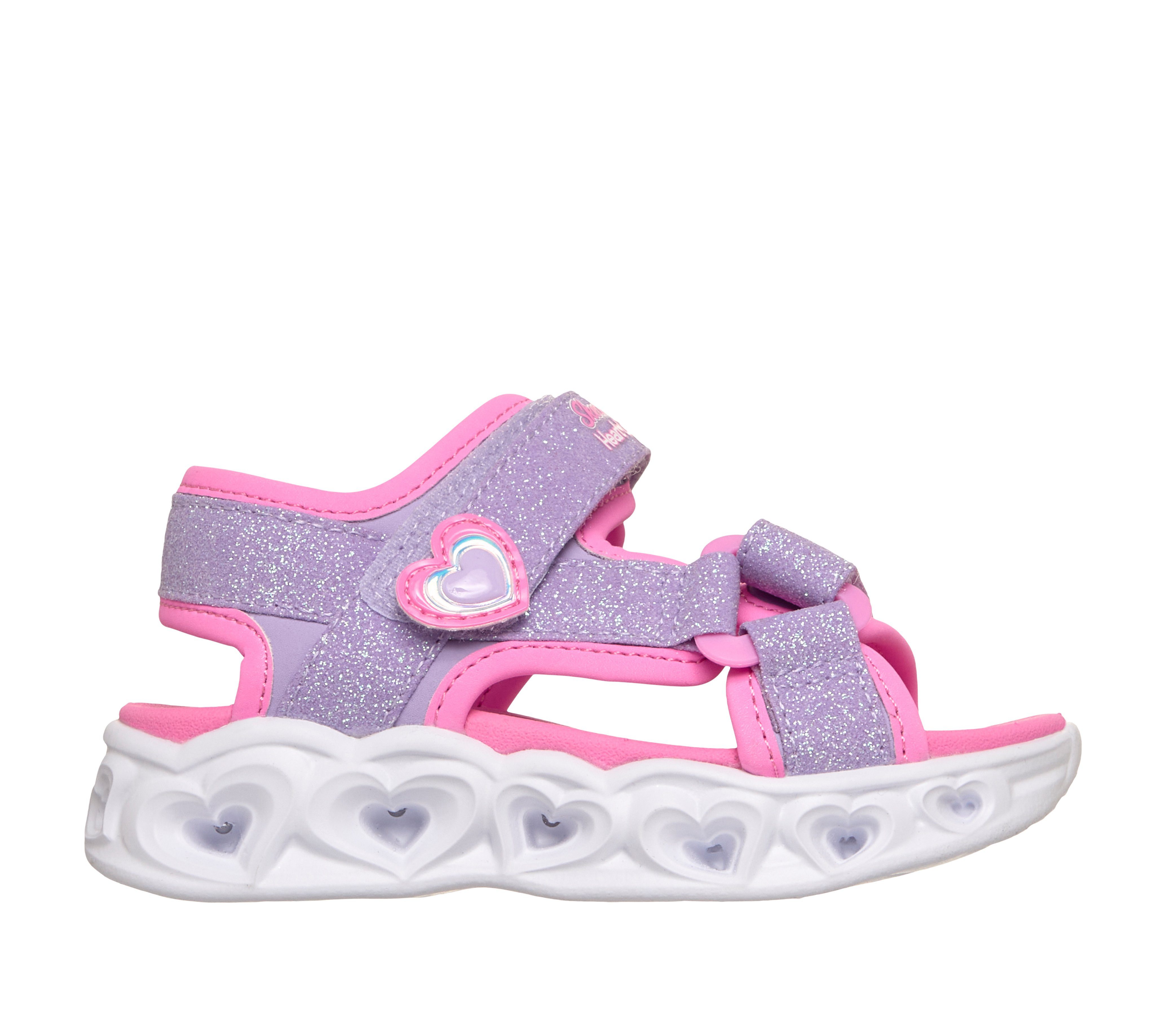 Skechers HEART LIGHTS SANDALS Sandale Sommerschuh mit Klettverschluss, Größenschablone zum Download – Bild 5 von 5