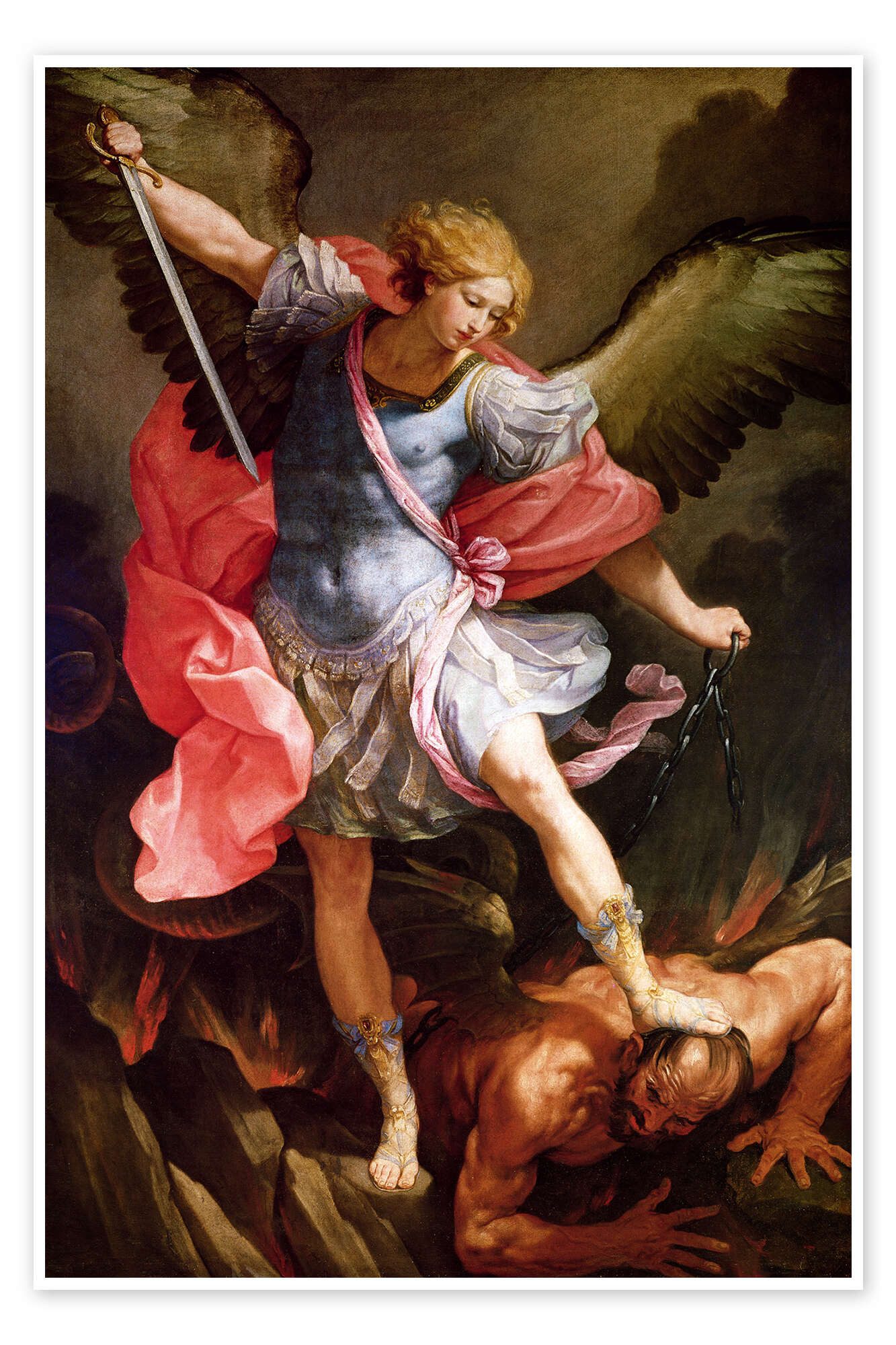 Posterlounge Poster Guido Reni, Erzengel Michael günstig online kaufen