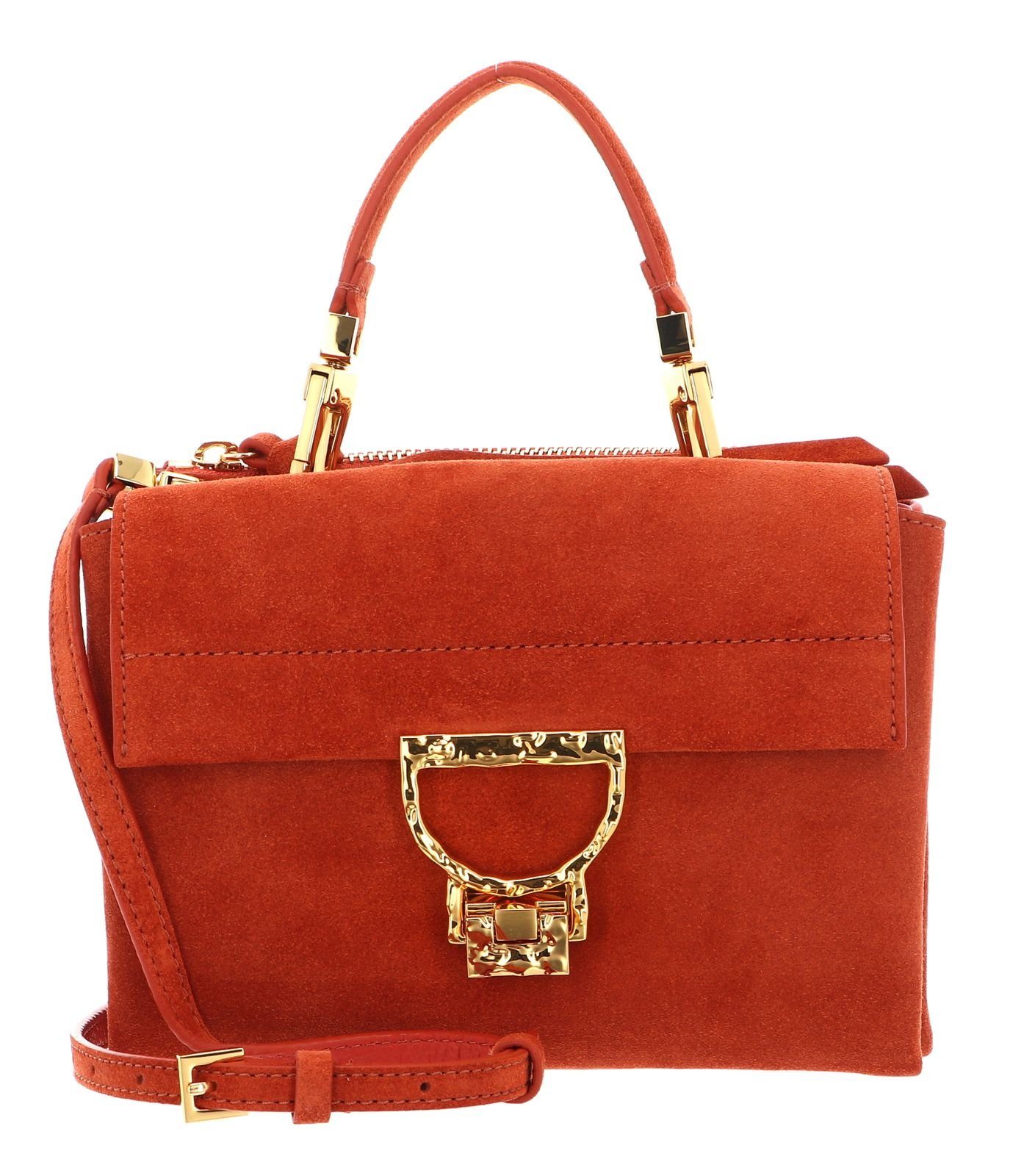 COCCINELLE Handtasche Arlettis Suede Droplet
