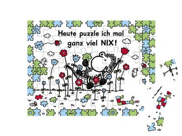 puzzleYOU Puzzle sheepworld – Ganz viel NIX, 48 Puzzleteile, puzzleYOU-Kollektionen