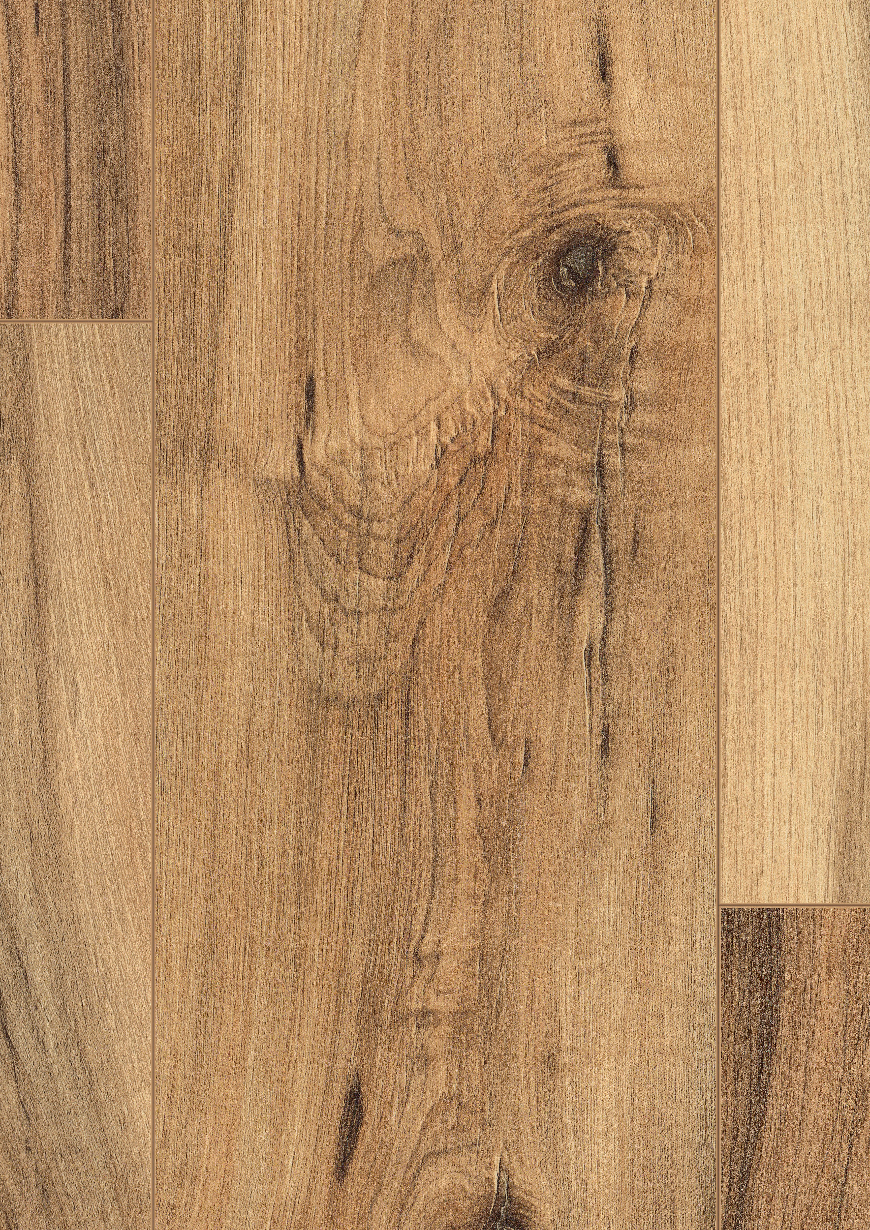 EGGER Laminat NatureSense Aqua EL1071 Perganti Nussbaum braun, (8mm, 1,995m günstig online kaufen