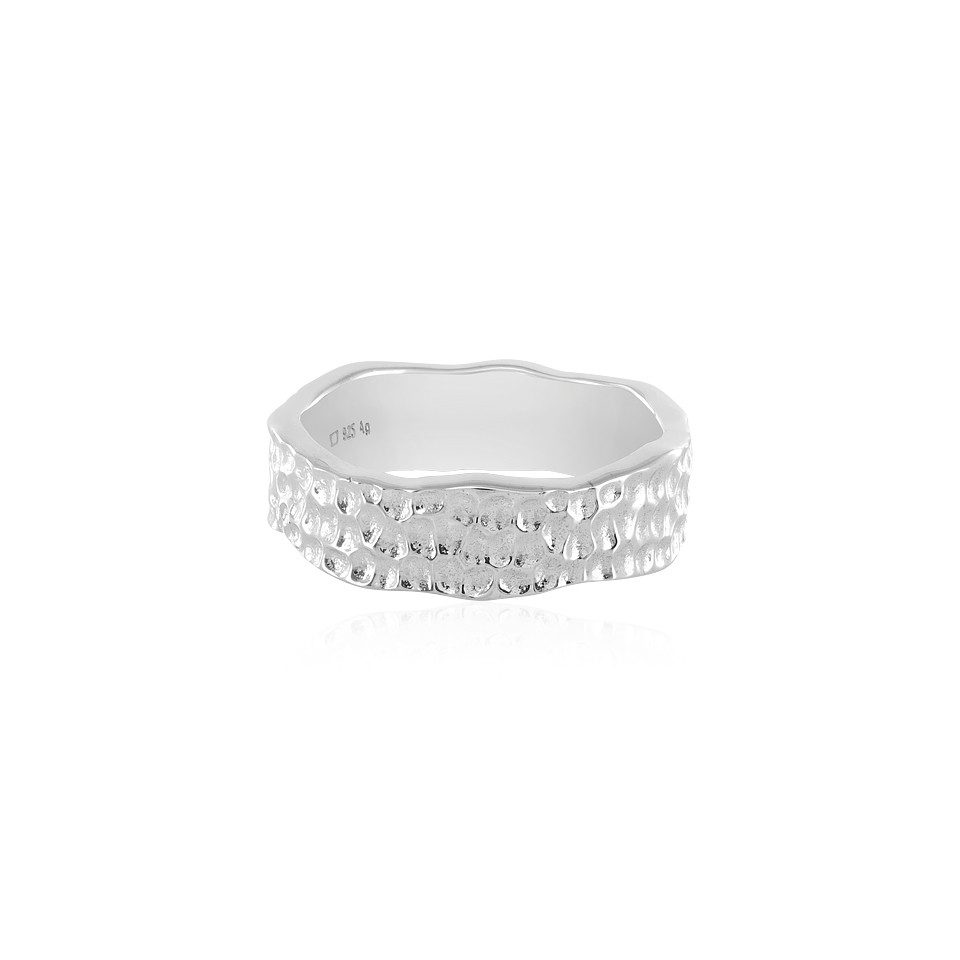 Cavill Silberring Schicker platinierter 925 Silber günstig online kaufen