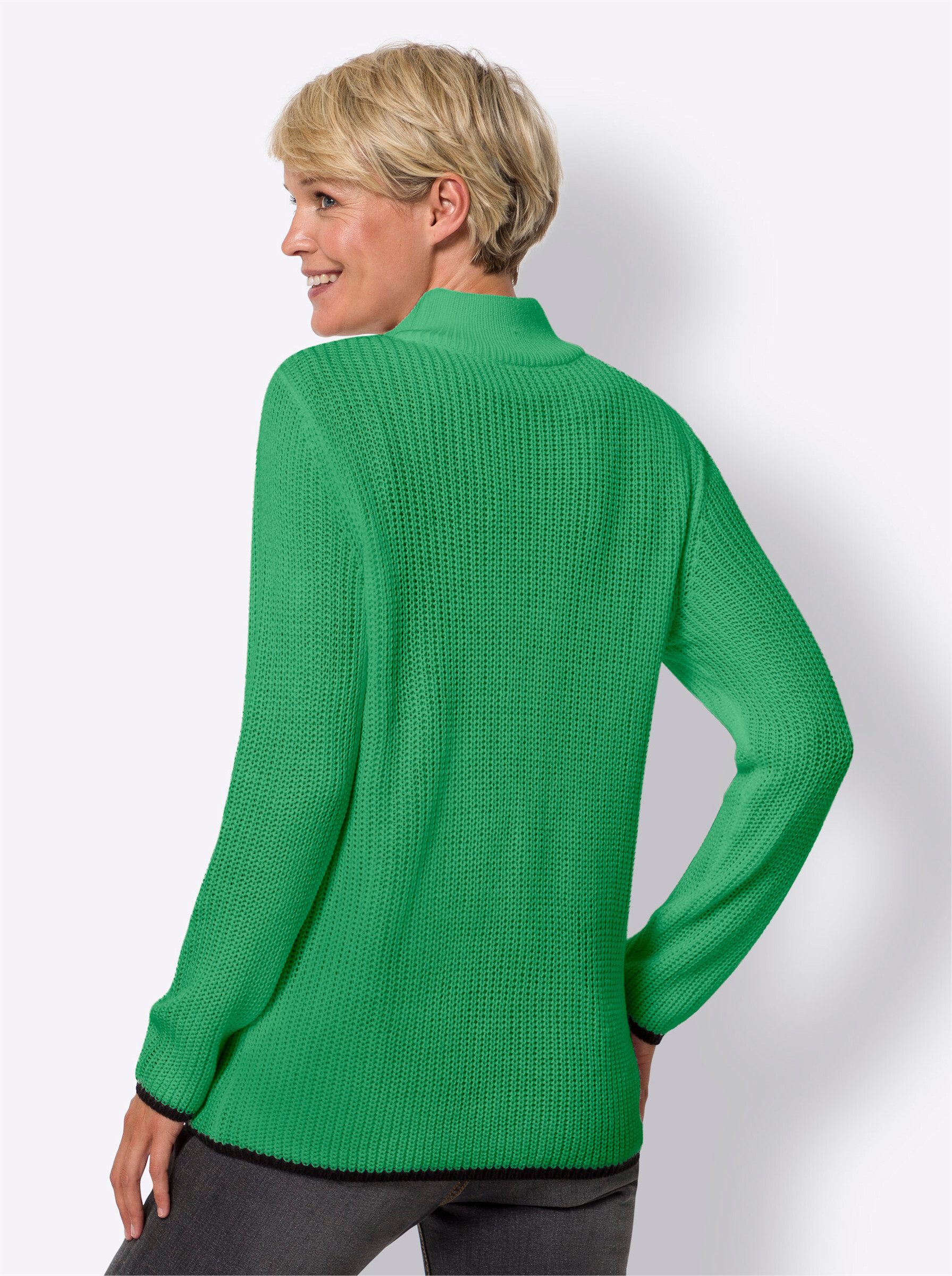 Sieh an! Strickpullover Langarm-Pullover günstig online kaufen