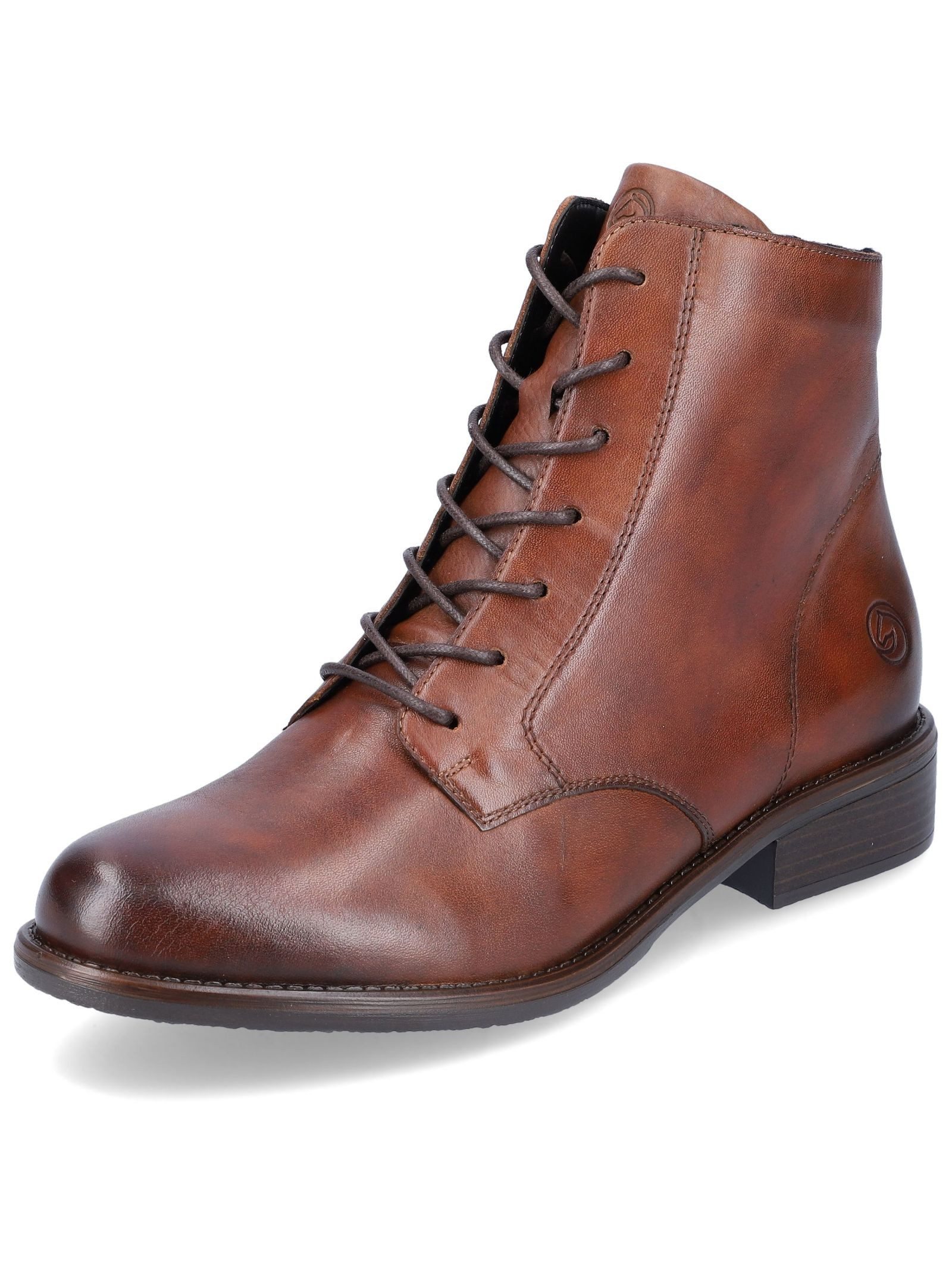 Remonte Stiefelette Glattleder Schnürstiefelette
