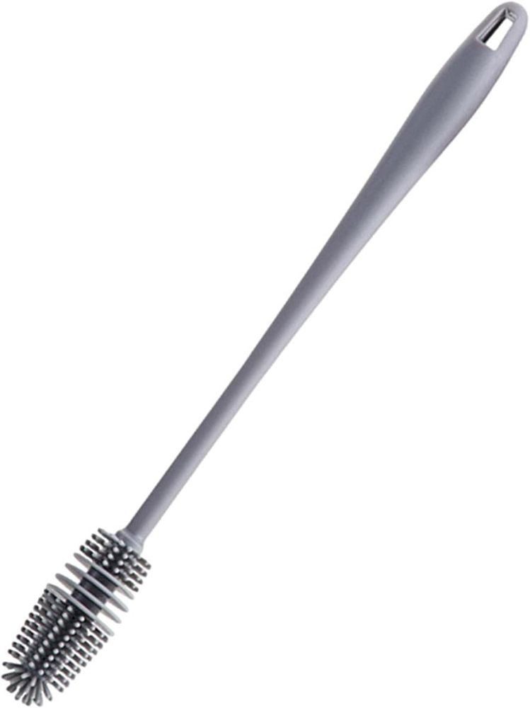 Reinigungsbürste Silikon Flaschenbürste Glasreiniger mit langem Griff für Küche DE.