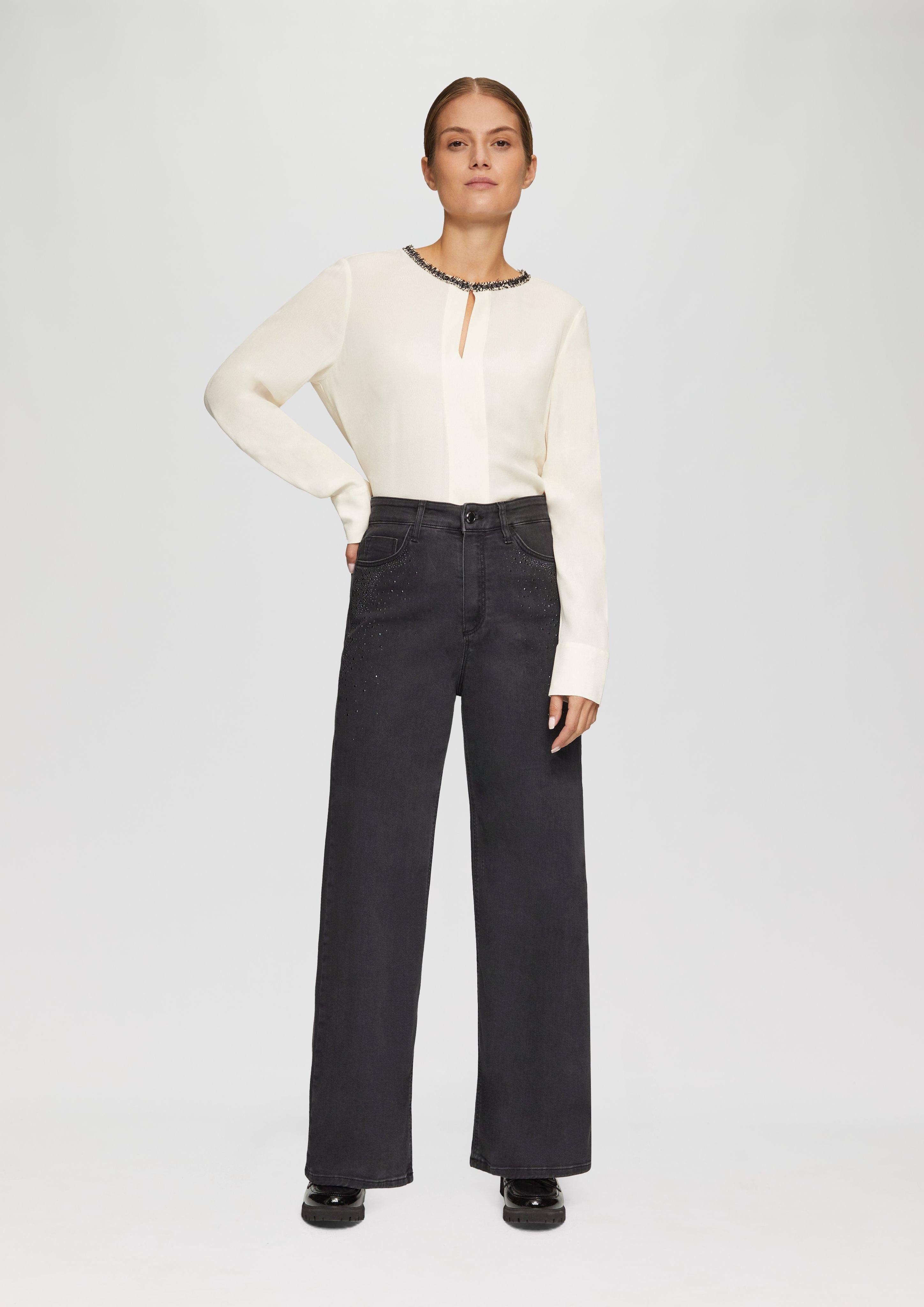 s.Oliver BLACK LABEL 5-Pocket-Jeans Jeans Suri günstig online kaufen