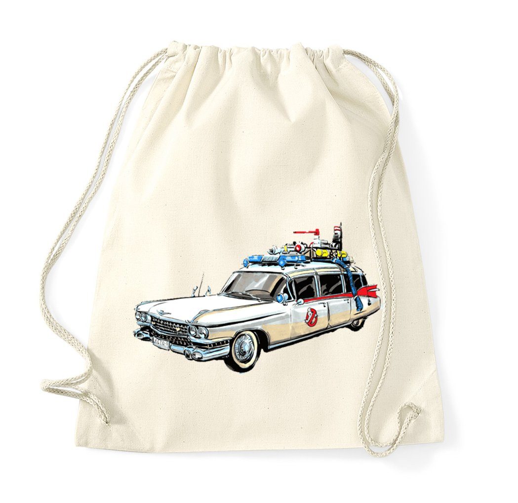 Blondie & Brownie Turnbeutel aus Baumwolle Ghostbusters Cars Auto Geisterjäger Geister Film Ghost