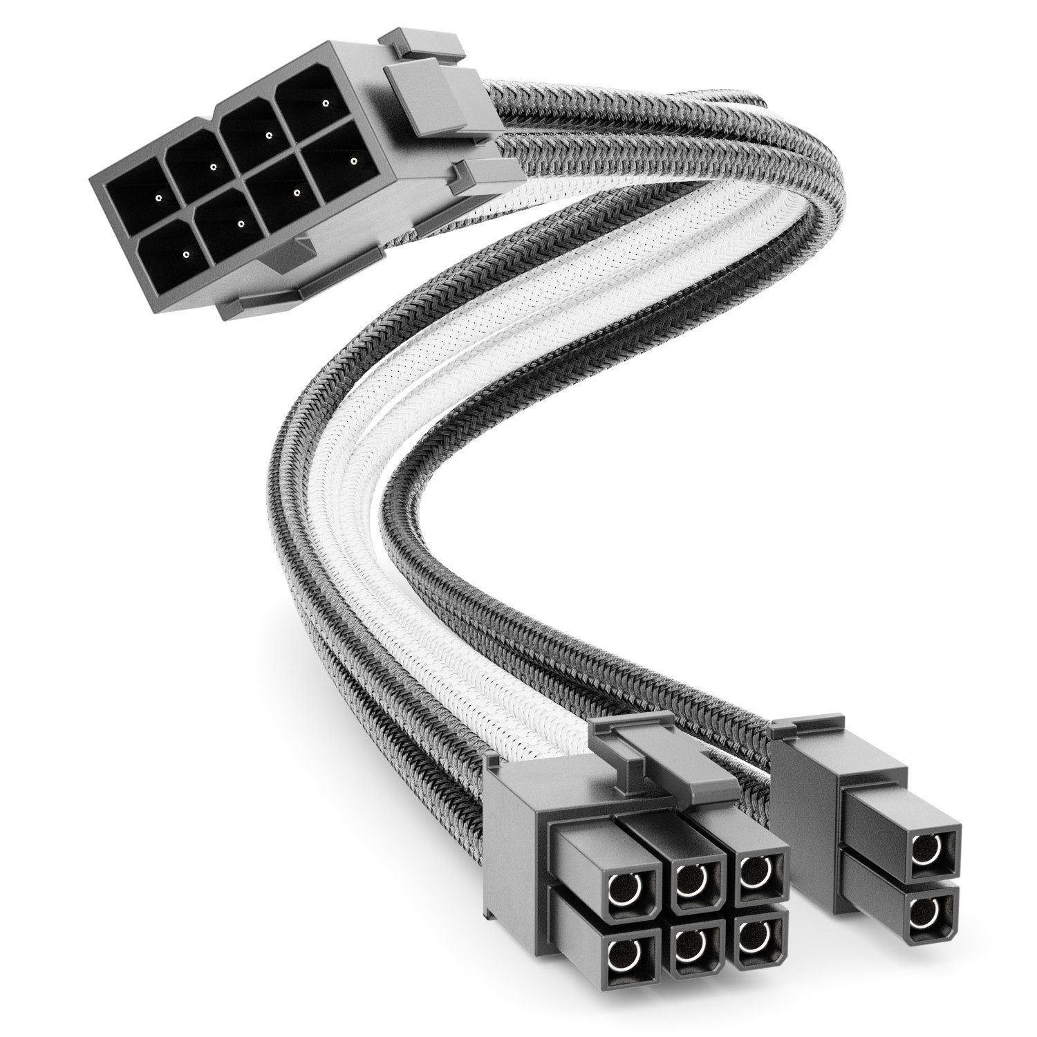 deleyCON deleyCON 6+2 Pin PCI Express GPU Grafikkarte Strom Kabel Intern 30cm Computer-Kabel