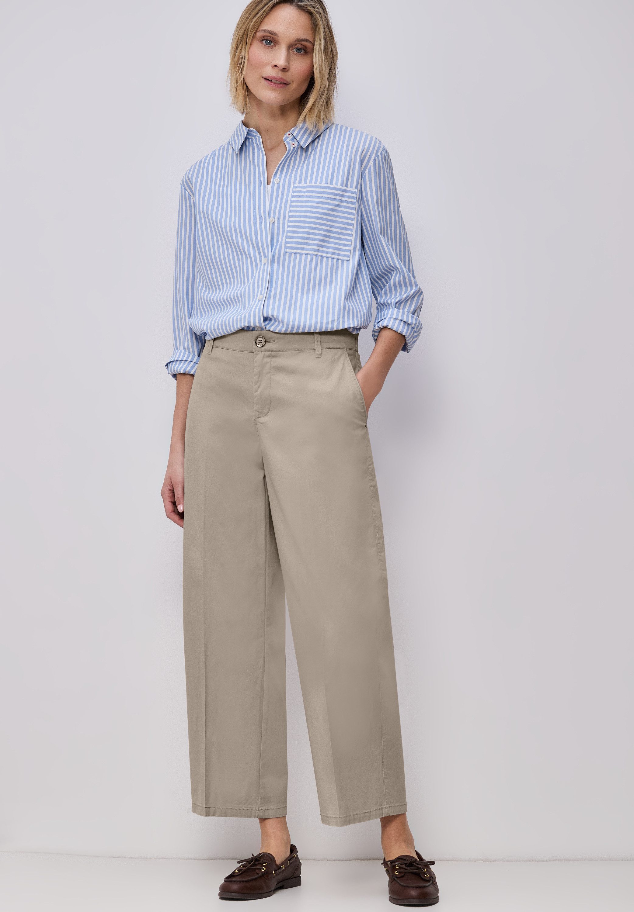 STREET ONE Chinohose Middle Waist