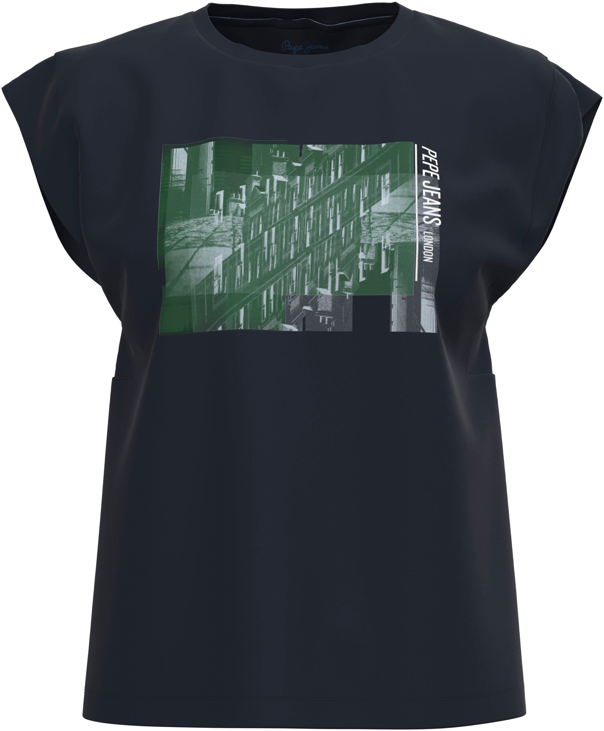 Pepe Jeans T-Shirt PATTI mit markentypischem Frontprint