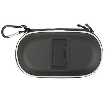 Speedlink Konsolen-Tasche Carry Case Hard-Case Tasche Bag Schwarz, Schutz-Hülle Karabiner Etui für Sony PSP Classic Fat Slim&Lite Street