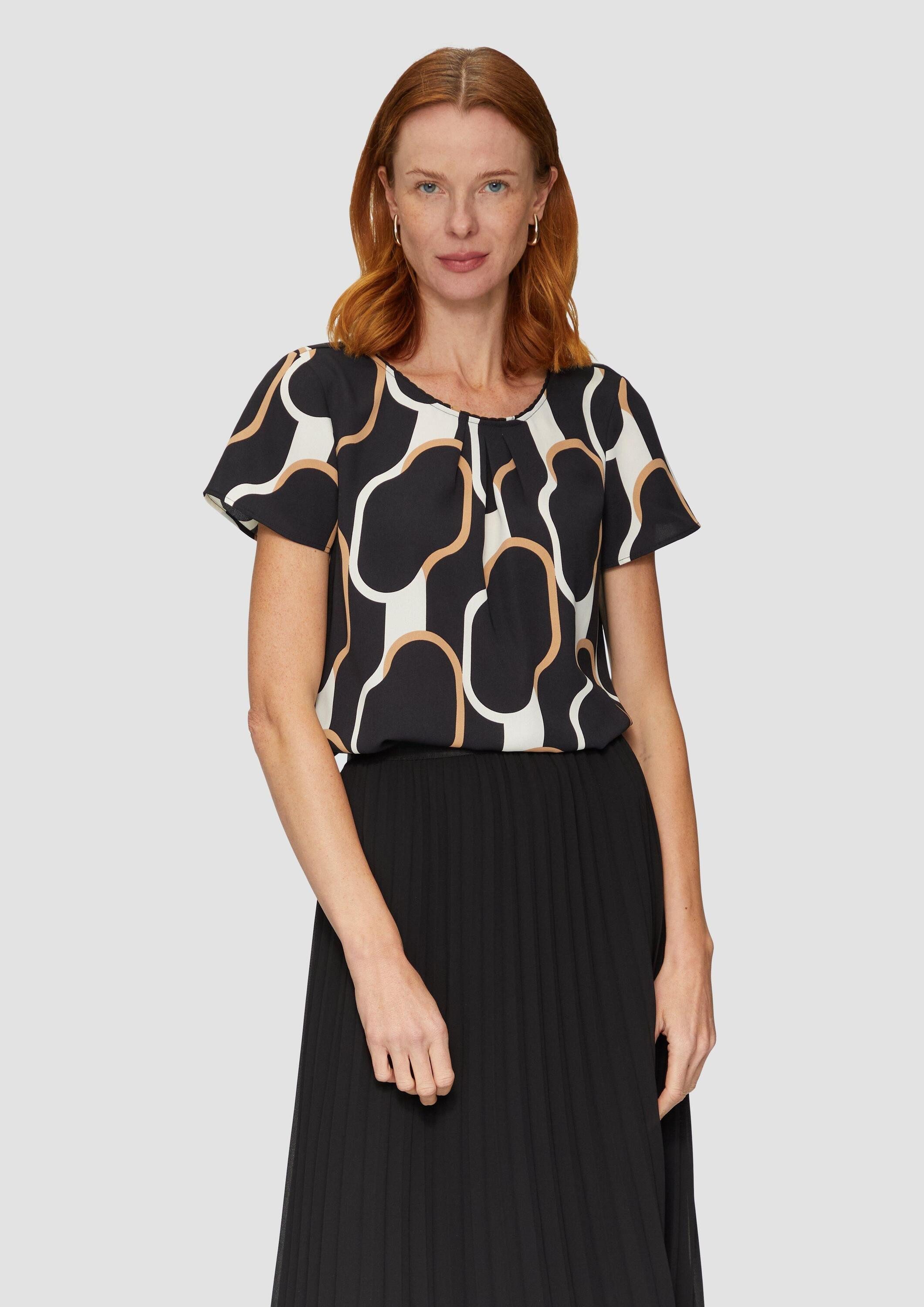 Kurzarmbluse Bluse