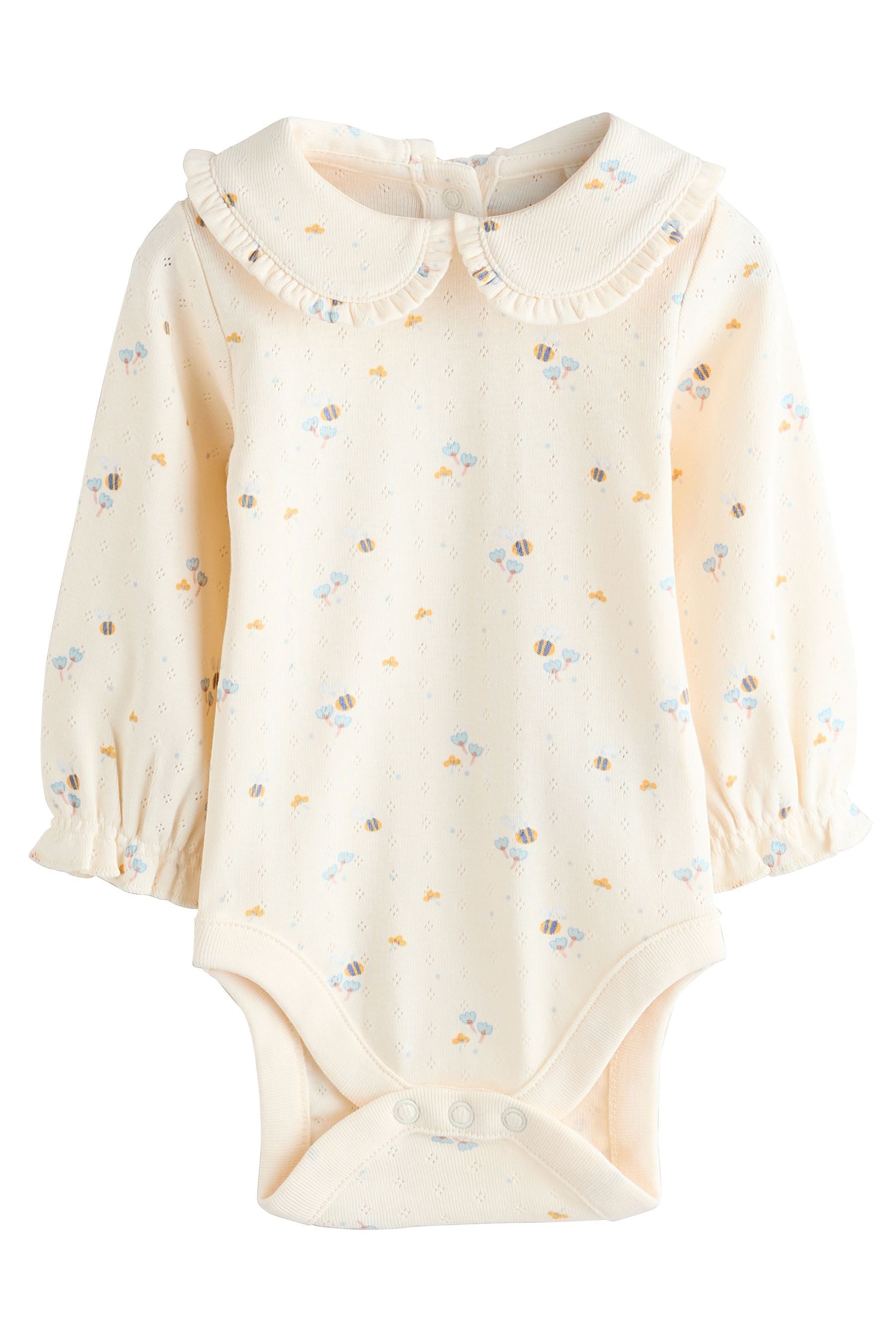 Next Latzkleid Baby-Set: Latzkleid, Langarm-Bodysuit, Strumpfhose (3-tlg)