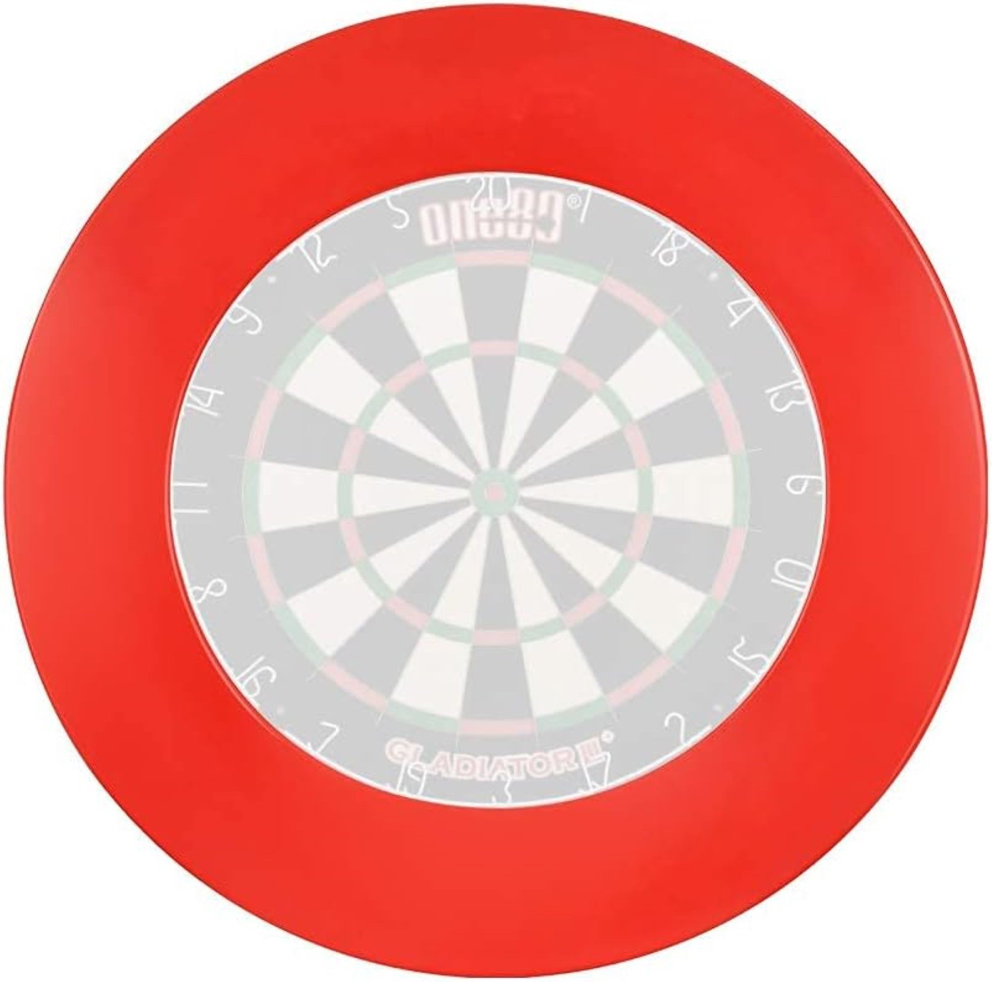 Dartscheibe Dartscheibe Schutz Auffangring für 45 cm Dartscheibe Rot