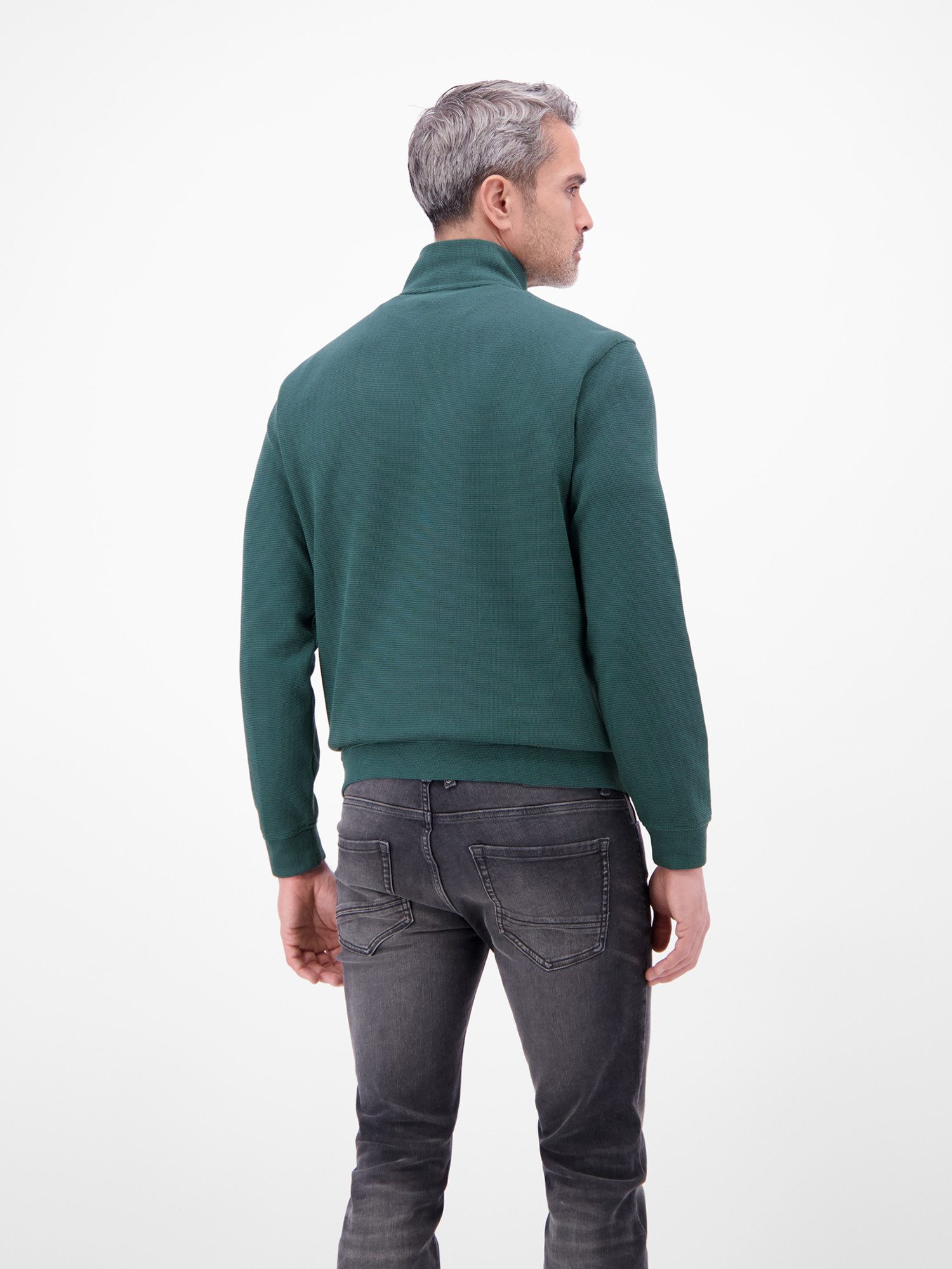 LERROS Sweatshirt Troyer in Sweatqualität günstig online kaufen