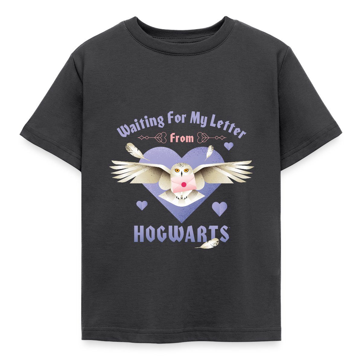 T-Shirt Harry Potter Hedwig Spruch Brief Aus Hogwarts Kinder T-Shirt