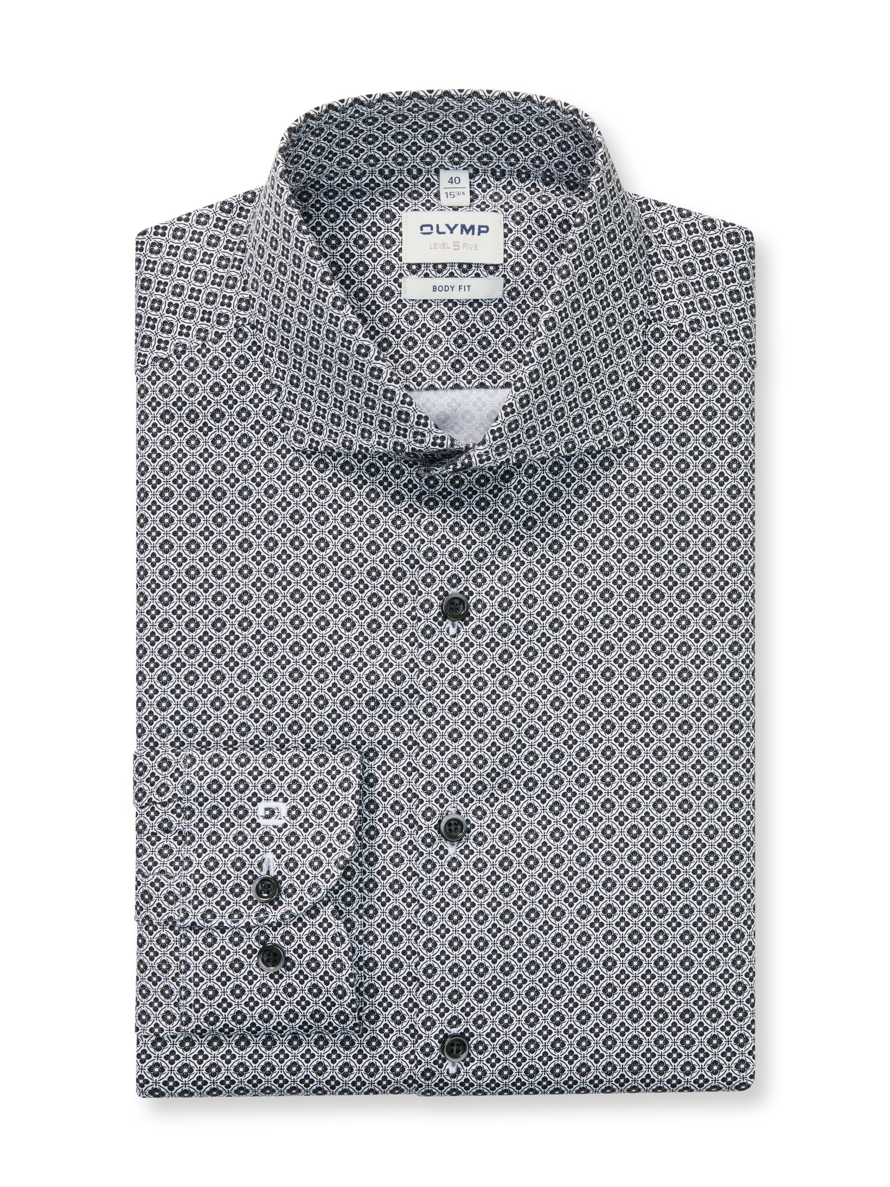 OLYMP Langarmhemd Level 5 Businesshemd, Royal-Kentkragen, günstig online kaufen