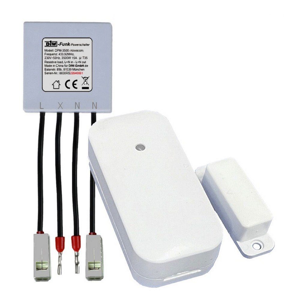 Licht-Funksteuerung DIW-Funk Abluftsteuerung PA-550 mit Power-Modul DPM-3500