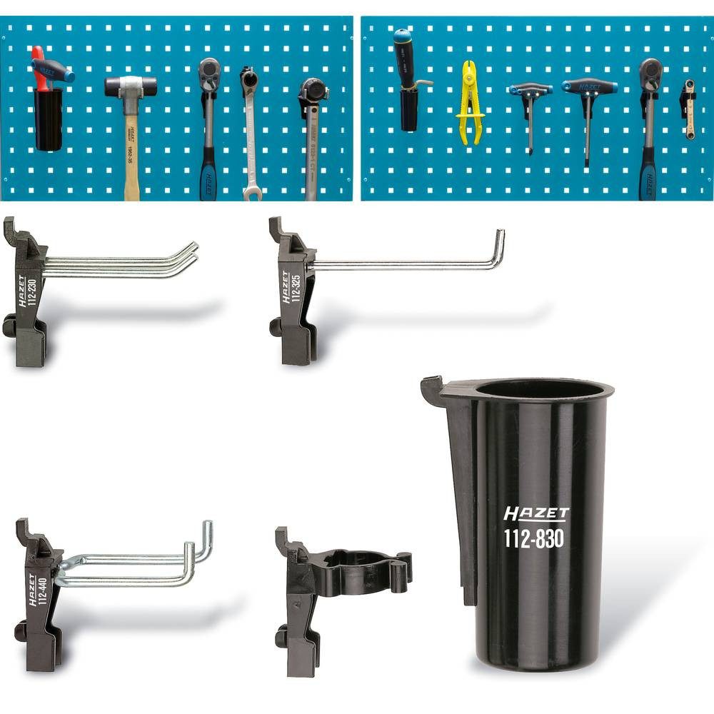 HAZET Werkstattwagen Werkzeug-Halter 11tlg 112/11