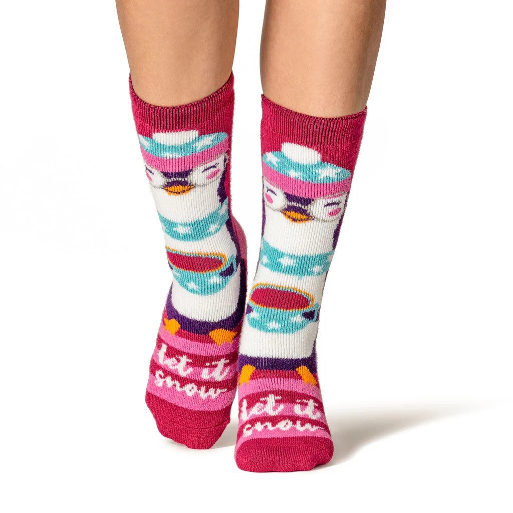 Heat Holders Thermosocken Ladies Lite Weihnachtssocken – Festlicher Spaß günstig online kaufen