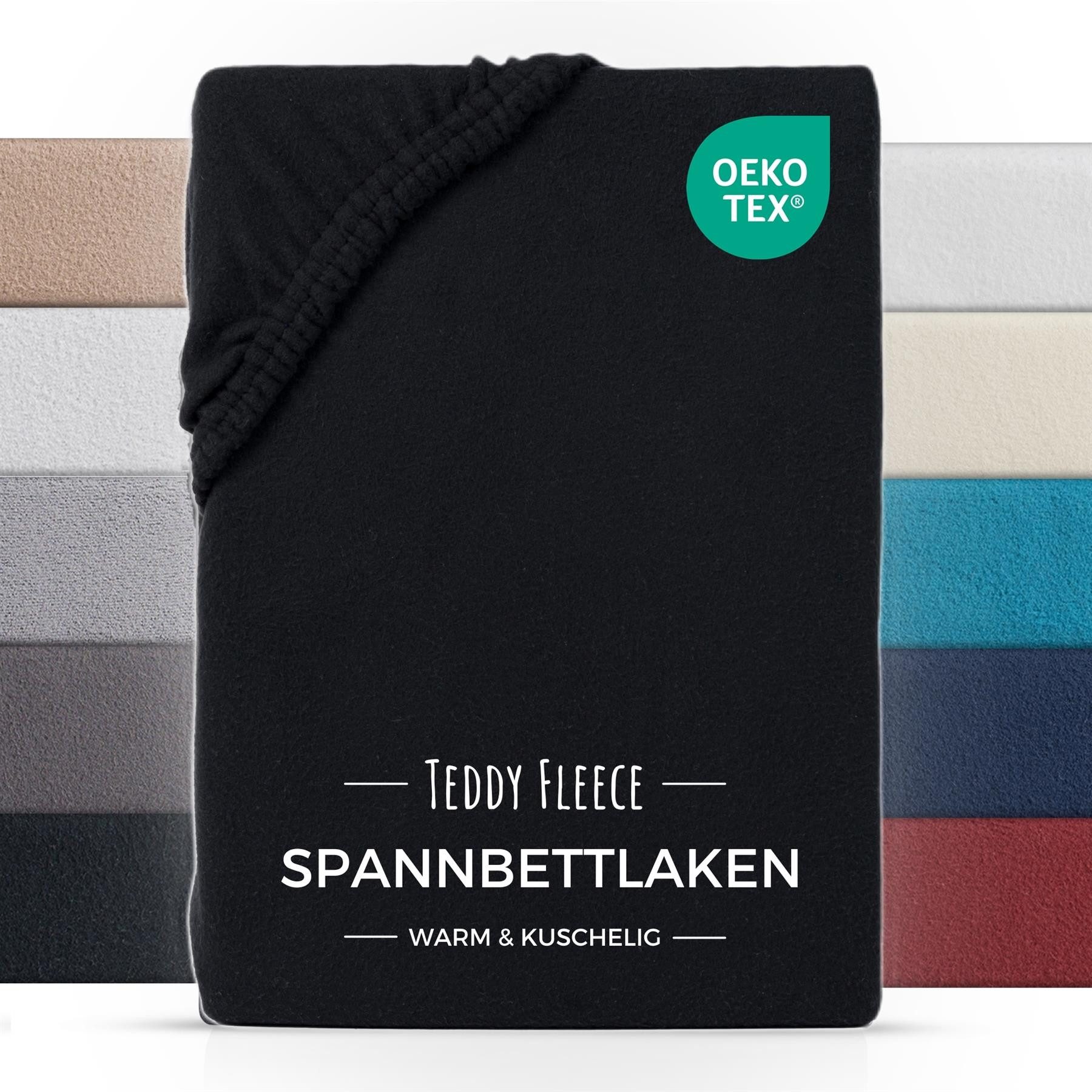 Carpe Sonno Spannbettlaken Teddy Fleece Winter Bettlaken 90x200 100x200 140 günstig online kaufen