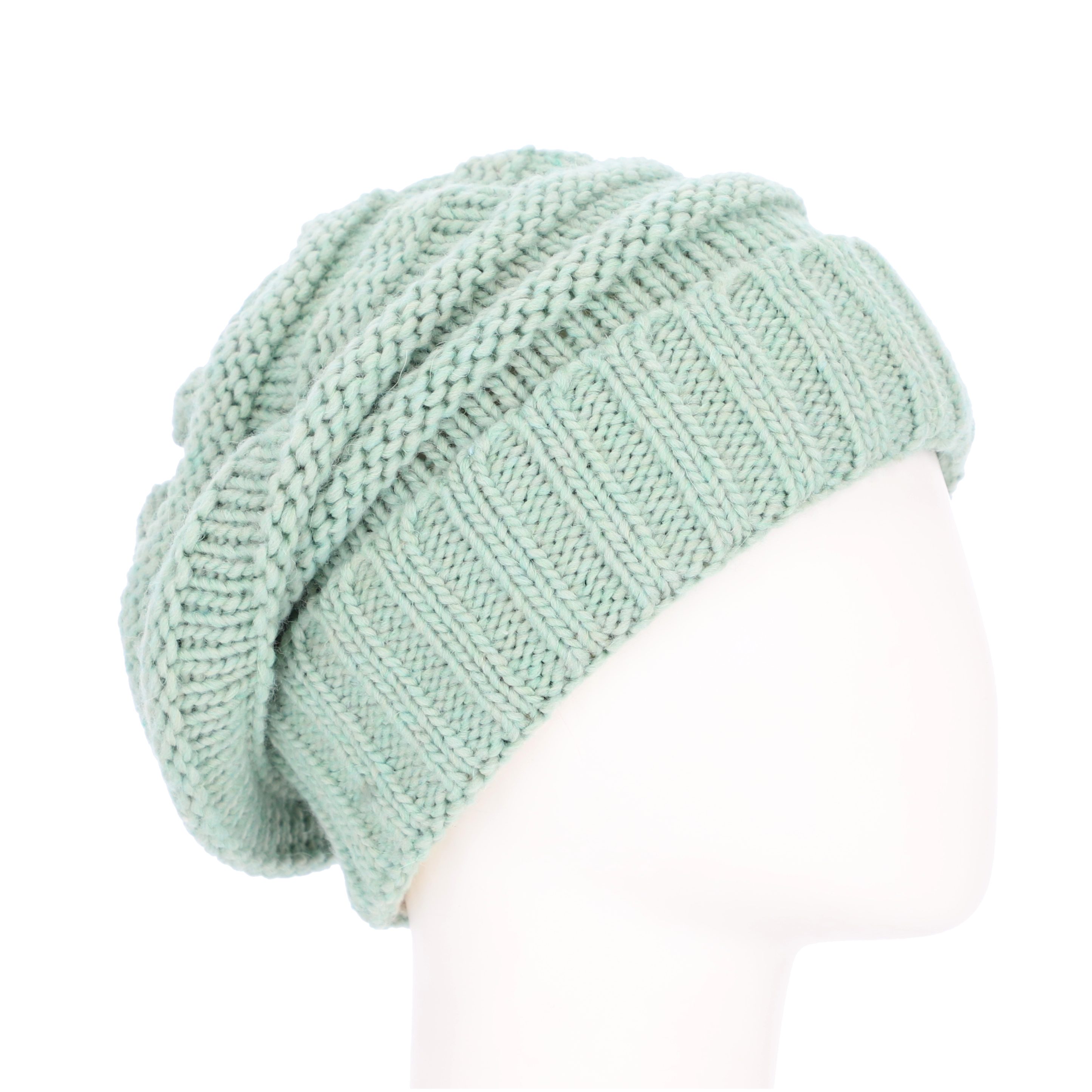 halsüberkopf Accessoires Strickmütze Ballonmütze mit Fleece-Einsatz günstig online kaufen