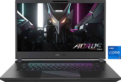 Gigabyte AORUS 15 BKF-73DE754SH Gaming-Notebook (39,6 cm/15,6 Zoll, Intel Core i7 13700H, GeForce RTX 4060, 1000 GB SSD)