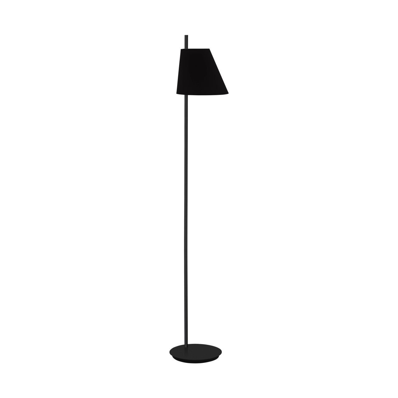 EGLO Stehlampe Eglo Stehleuchte Estaziona schwarz, Dimmbar nicht Smart Home-fähig ohne Bewegungsmelder
