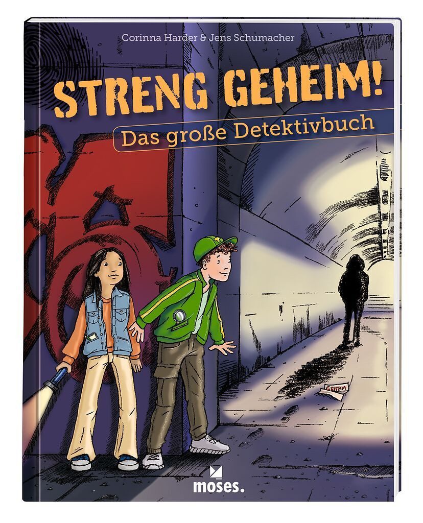 Kinderbuch Streng geheim! Das große Detektivbuch Corinna Harder, Jens Schumacher