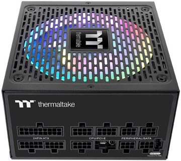 Thermaltake Toughpower GF1 ARGB PC-Netzteil (PC-Netzeil, 80 PLUS Gold, 14 RGB Lüfter, RGB-LED-Beleuchtung, 850 Watt)