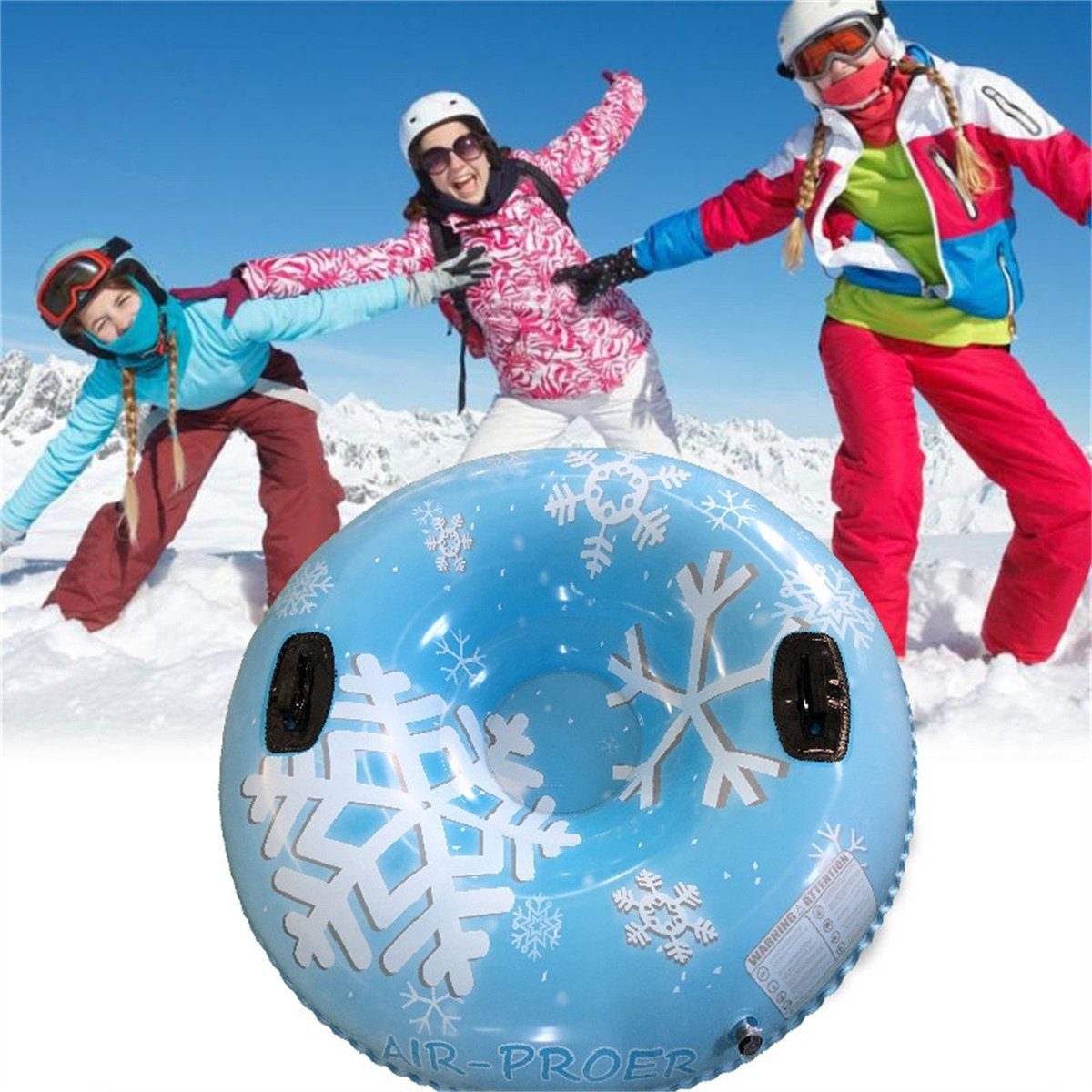 carefully selected Ski Aufblasbarer PVC-Skireifen, runde aufblasbare Outdoor-Ski
