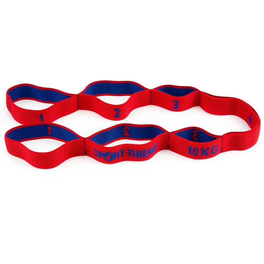 Sport-Thieme Stretchband Elastikband Flex-Loop, Widerstandsband für Einsatz in Therapie und Fitnessstudios 10 kg