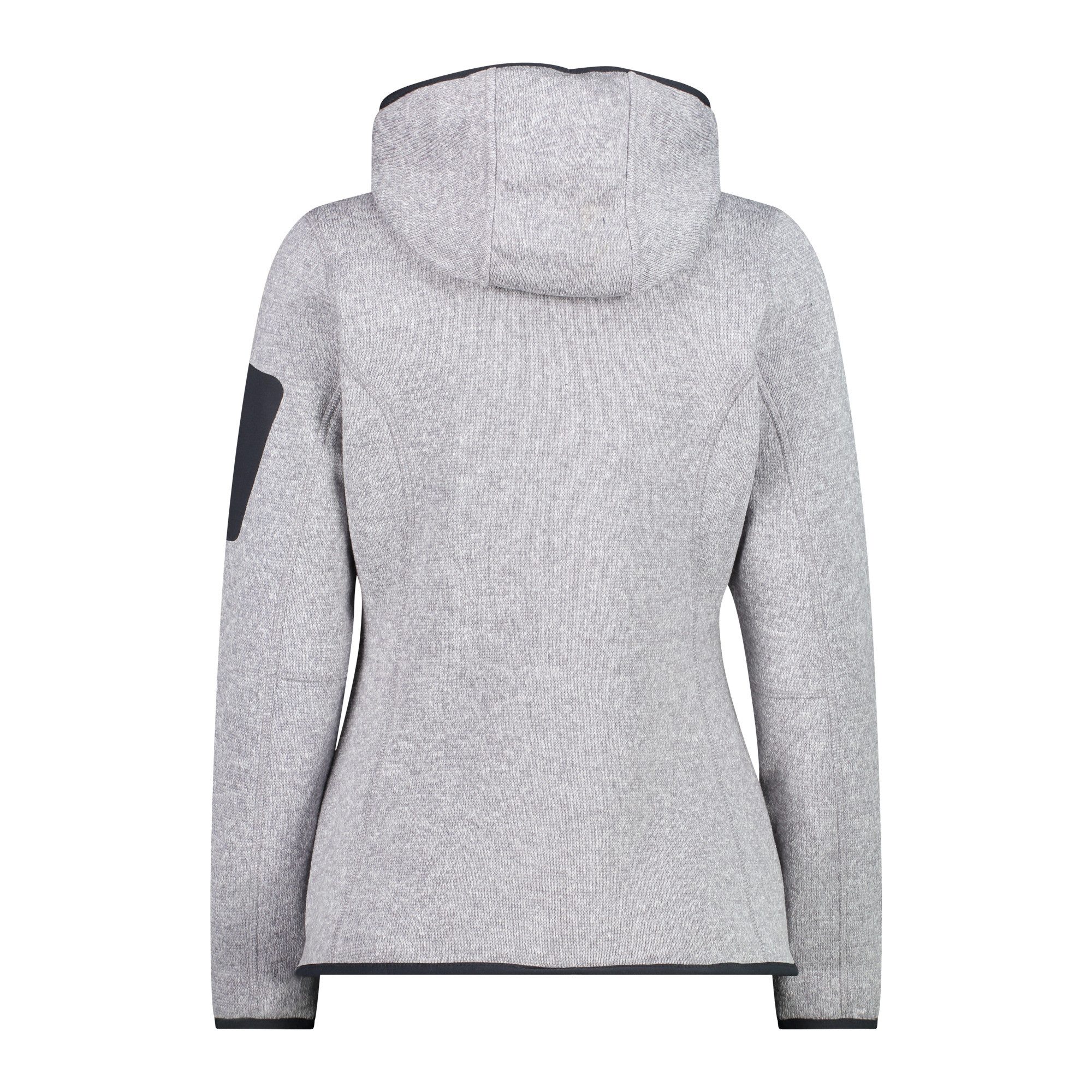 CMP Fleecejacke CMP Damen Jacke Knitted Melange Hoody 3H19826 – Bild 2 von 3