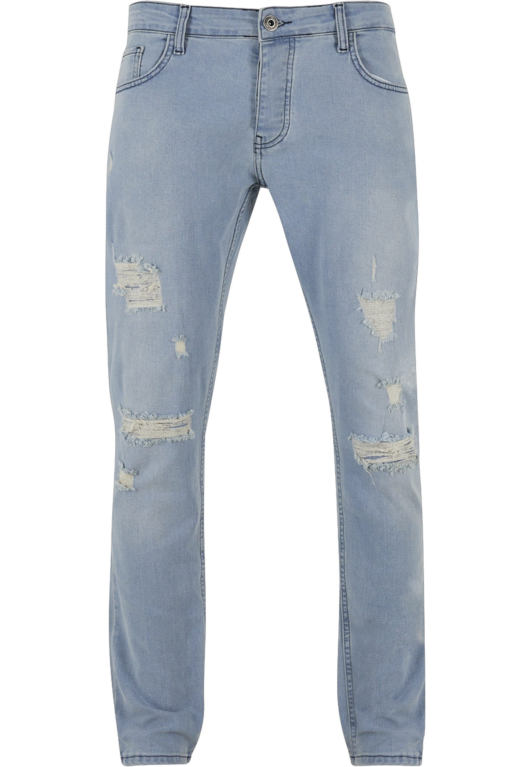 Bequeme Jeans 2Y Premium Herren 2Y Destroyed Slim Fit Denim