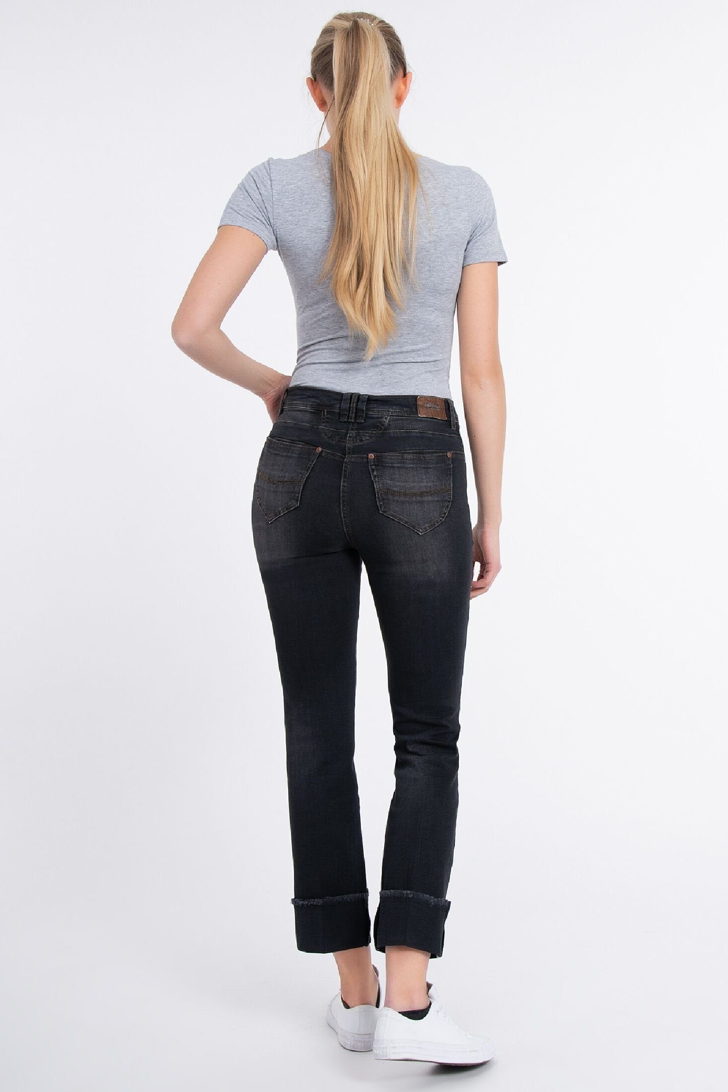 Pants Recover ALINA 5-Pocket-Jeans BLACK