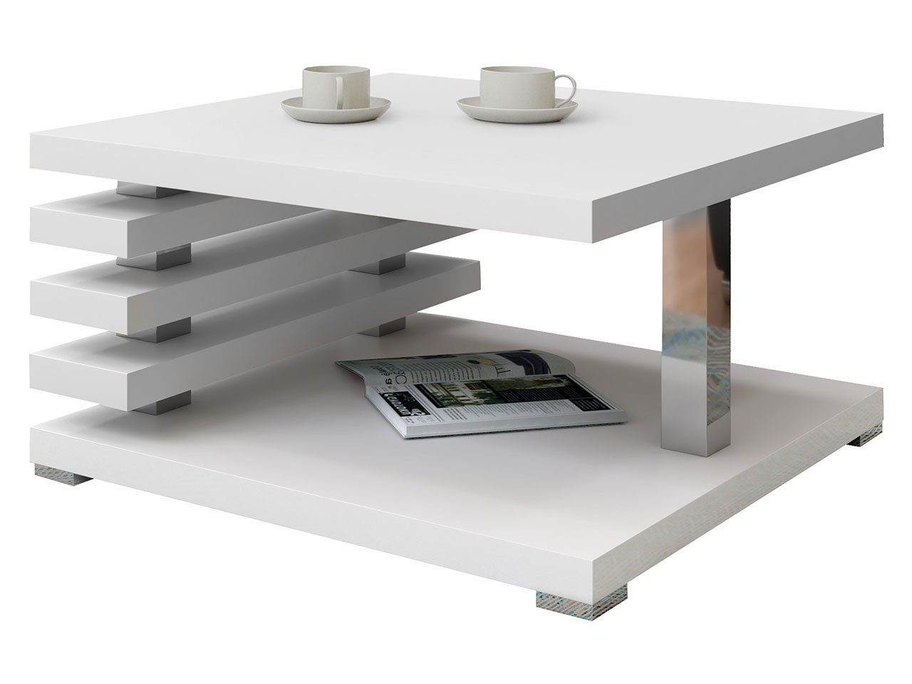 MIRJAN24 Couchtisch Kyoto, 60x60x31 cm