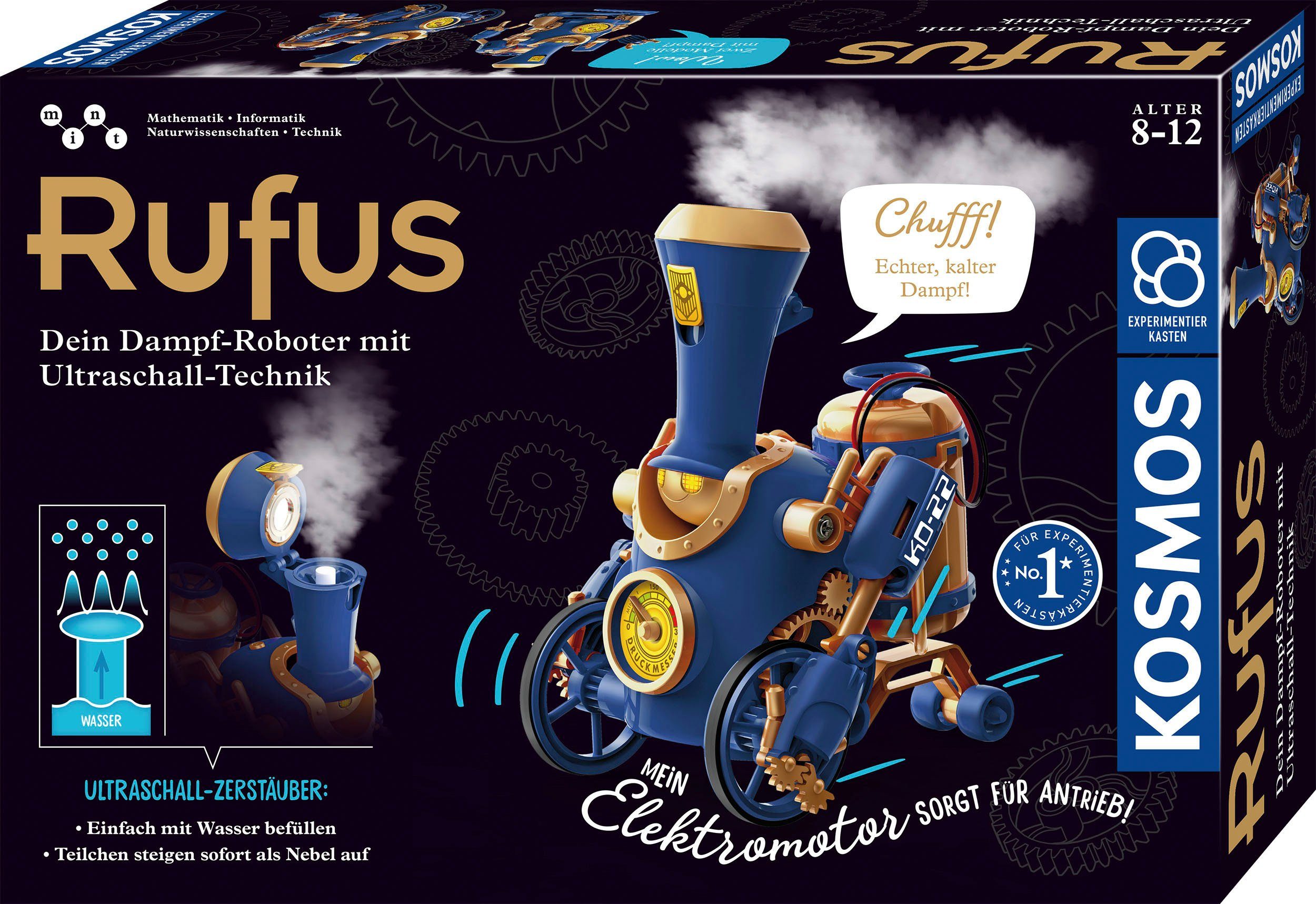Experimentierkasten Rufus - Dein Dampf-Roboter