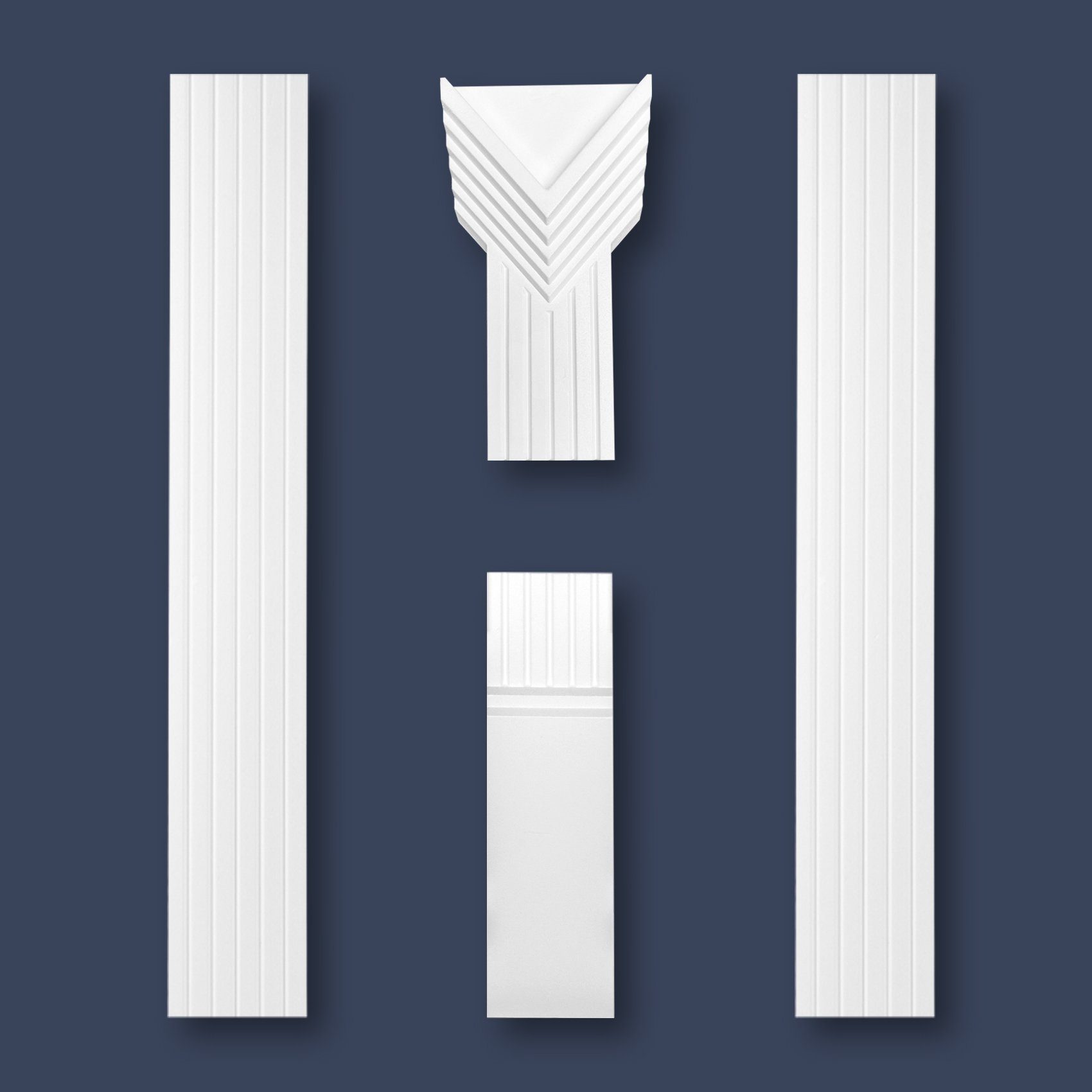 marbet design Wanddekoobjekt PL-02 (Pilaster Styropor günstig online kaufen