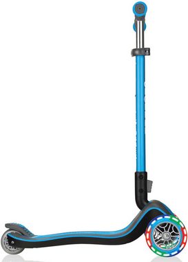 Globber Dreiradscooter ELITE DELUXE LIGHTS, mit Leuchtrollen