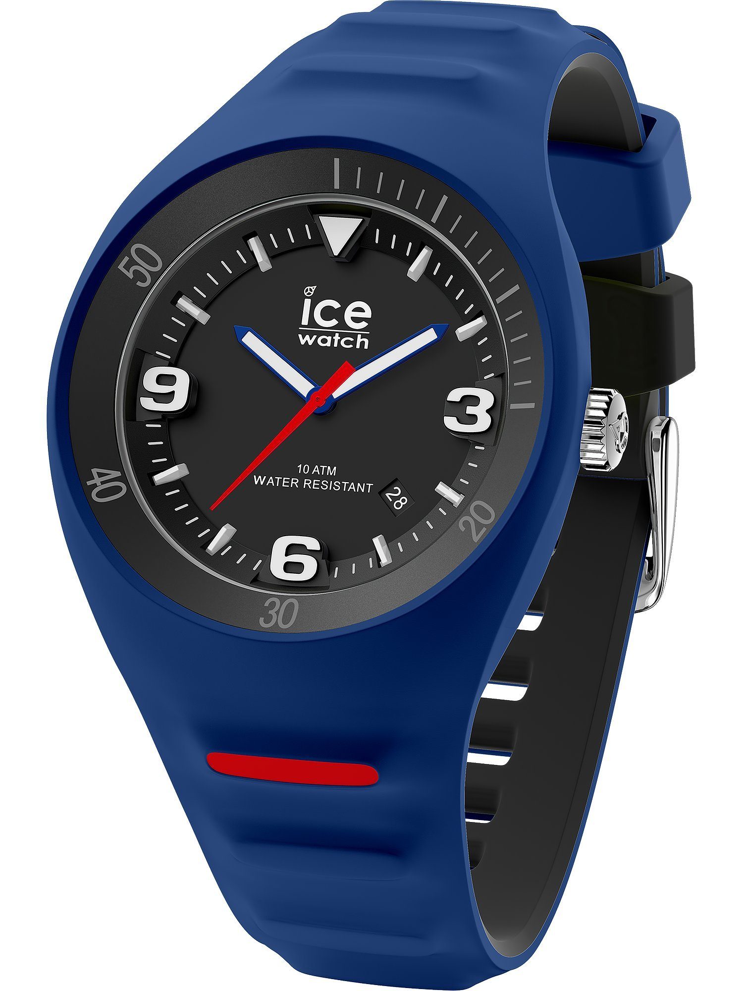 Quarzuhr schwarz blau, Herren-Uhren Quarz, Klassikuhr Analog ice-watch Watch ICE