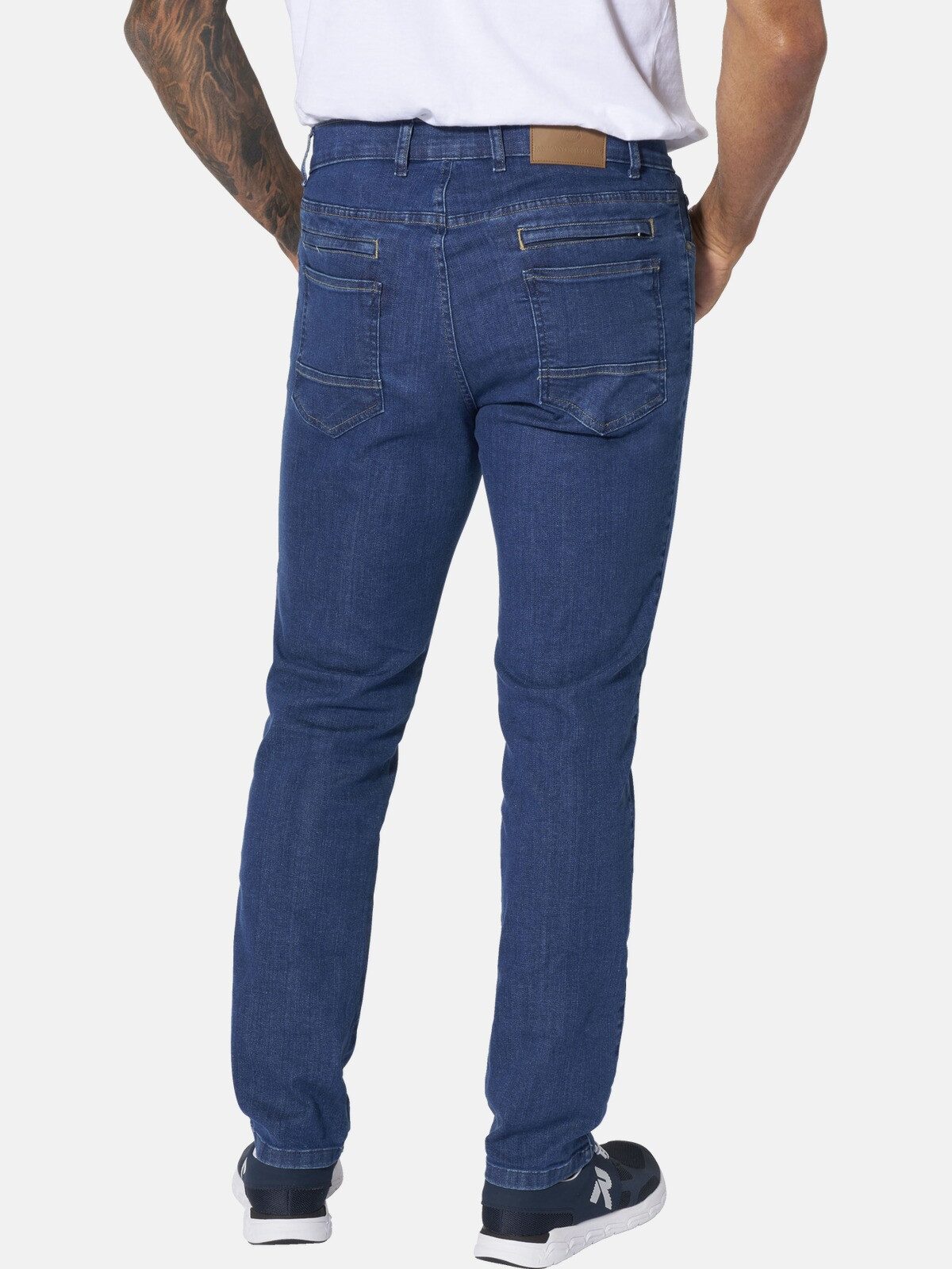 Jan Vanderstorm Comfort-fit-Jeans MILOR mit kleinen Sicherheitstaschen