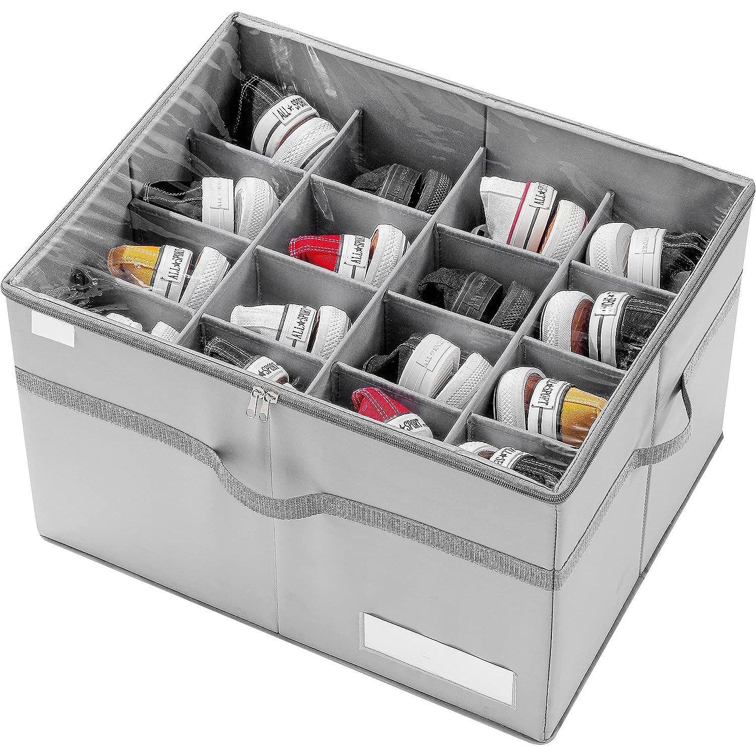 STILVORA Schuhbox Faltbarer Schuhkarton Aufbewahrungsbox Schuh-Organizer (f günstig online kaufen