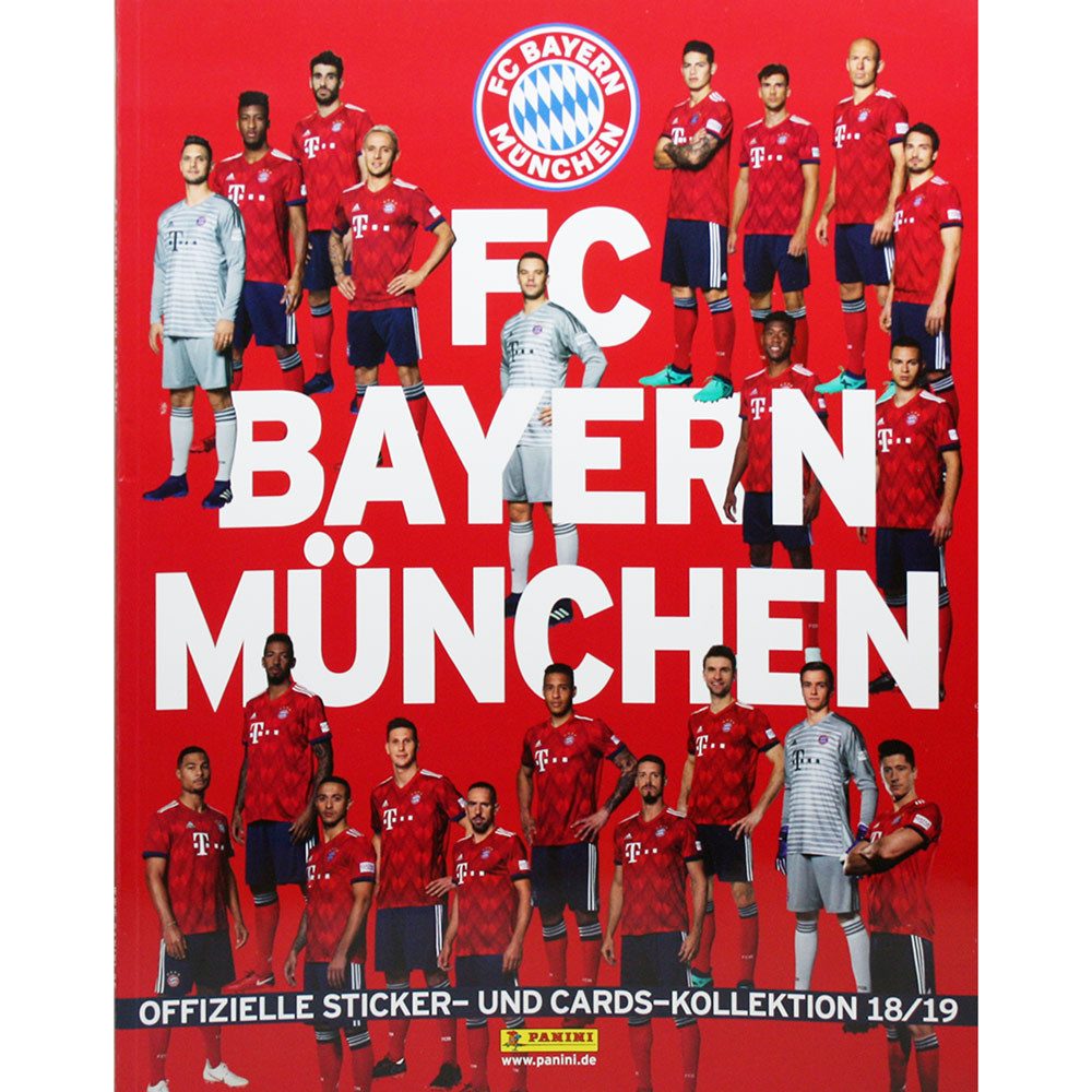 Panini Bücher-Adventskalender Panini FC Bayern München Sticker- und Cards-Kollektion 2018/19 1 Album